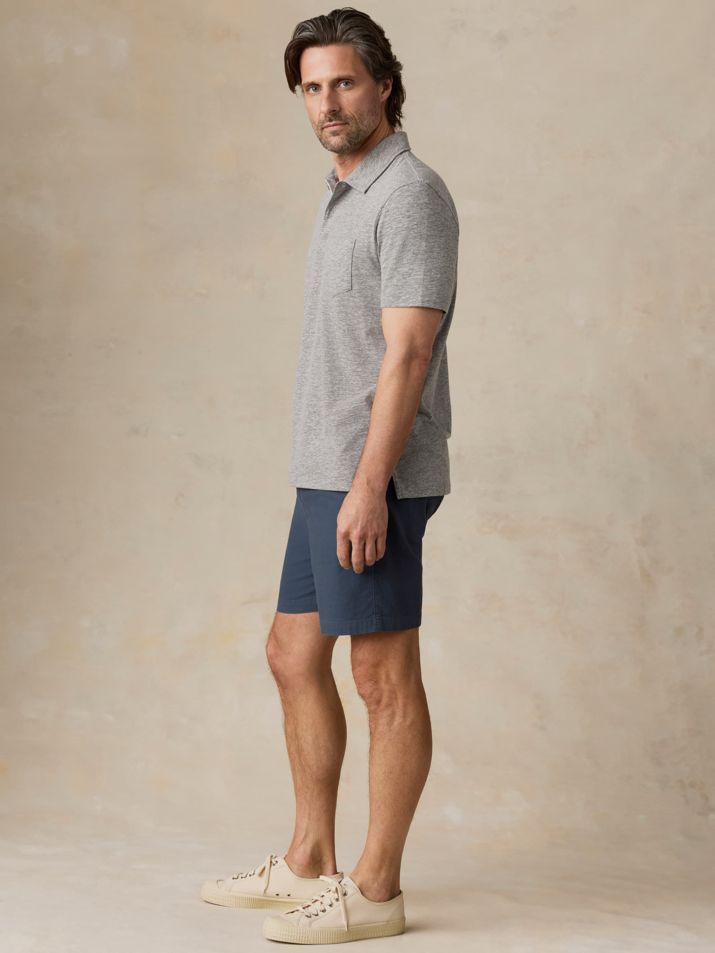Essential Drawstring Short - Blue Nights | Faherty Brand