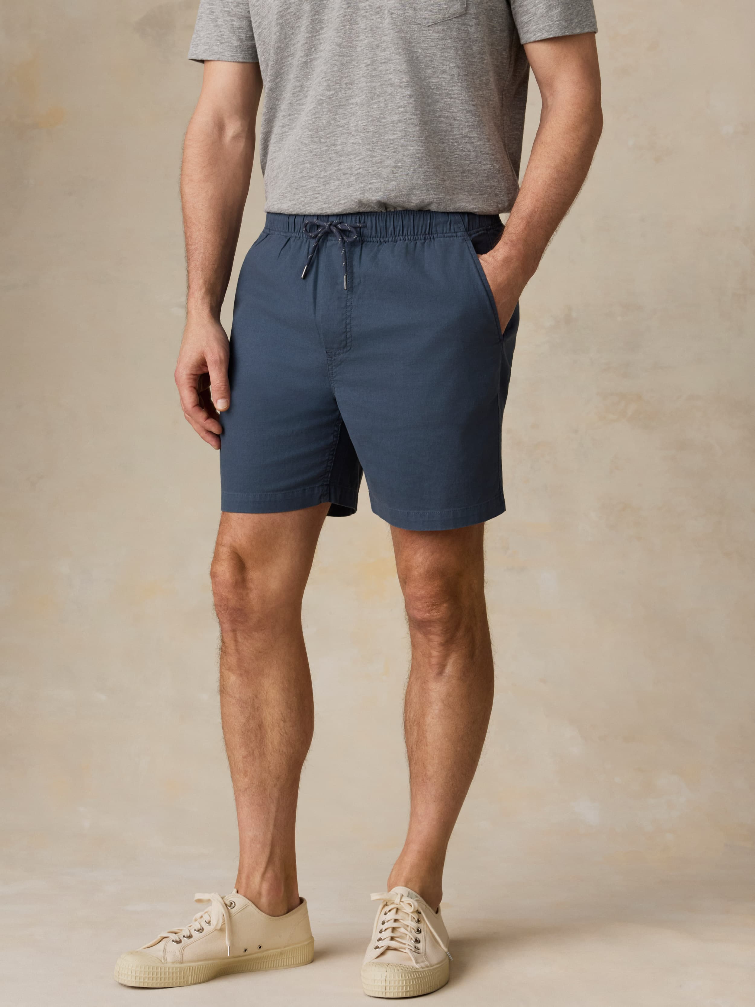 Essential Drawstring Short - Blue Nights | Faherty Brand