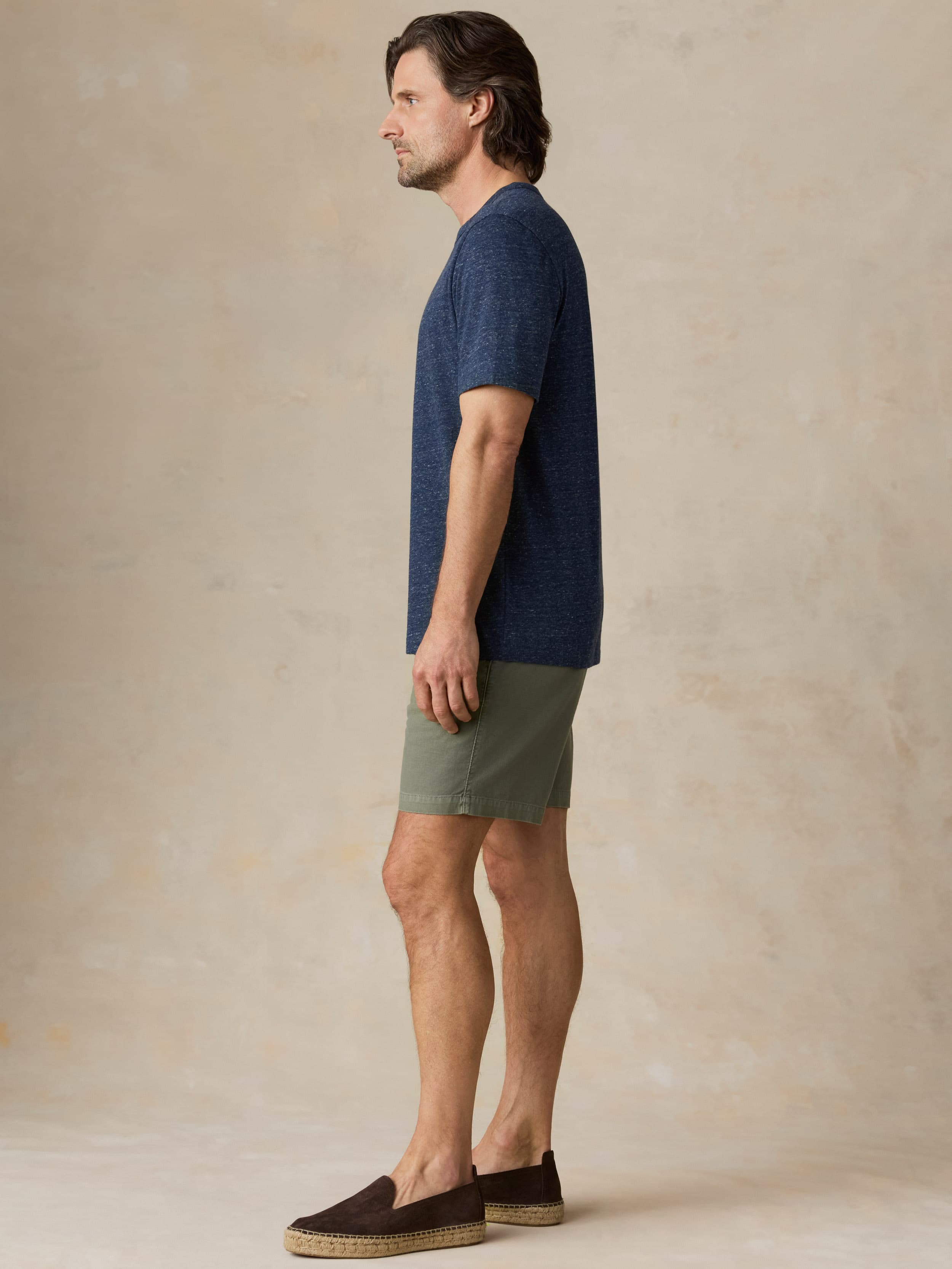 Essential Drawstring Short - Desert Olive | Faherty Brand