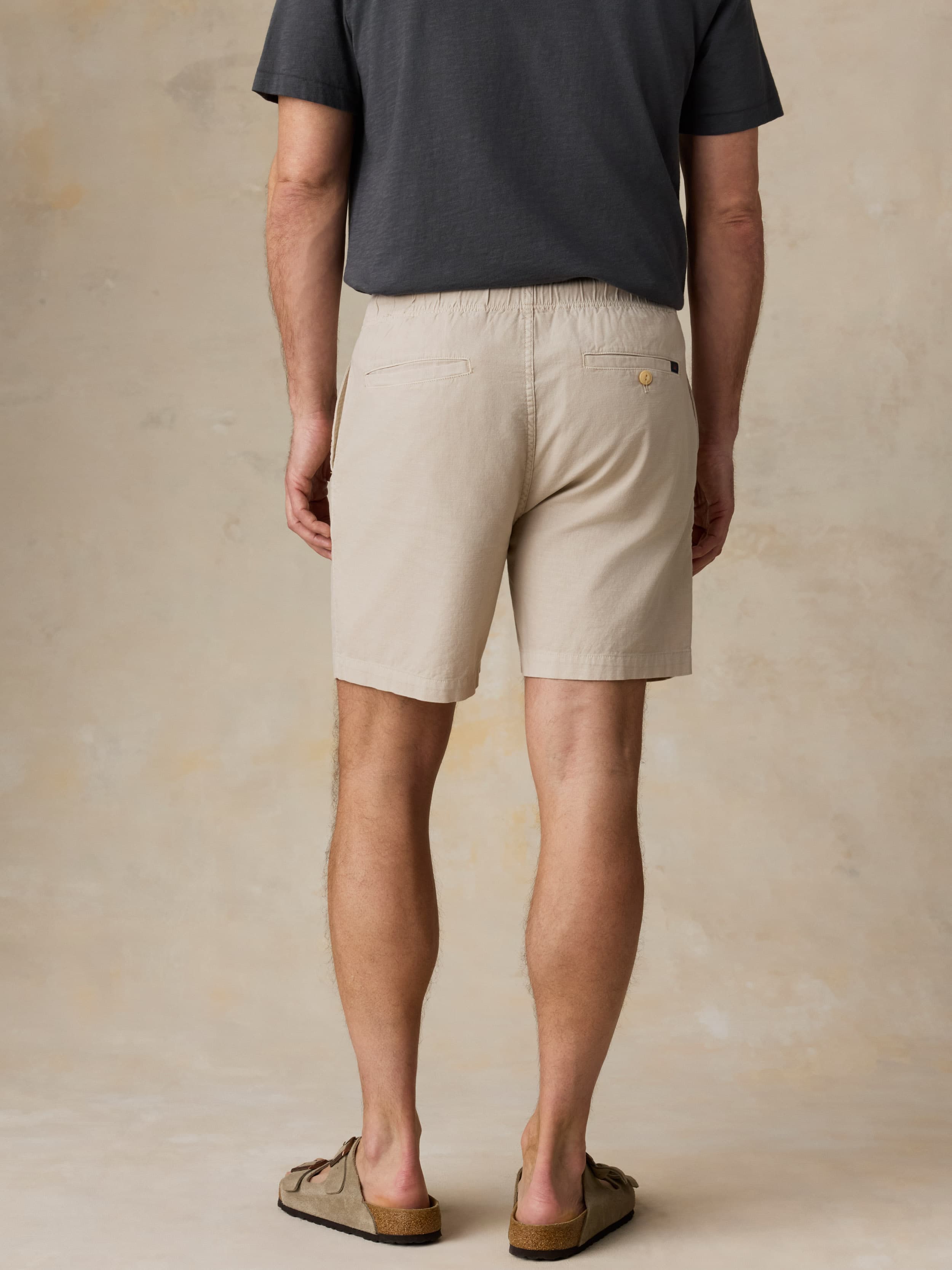 Essential Drawstring Short - Stone | Faherty Brand