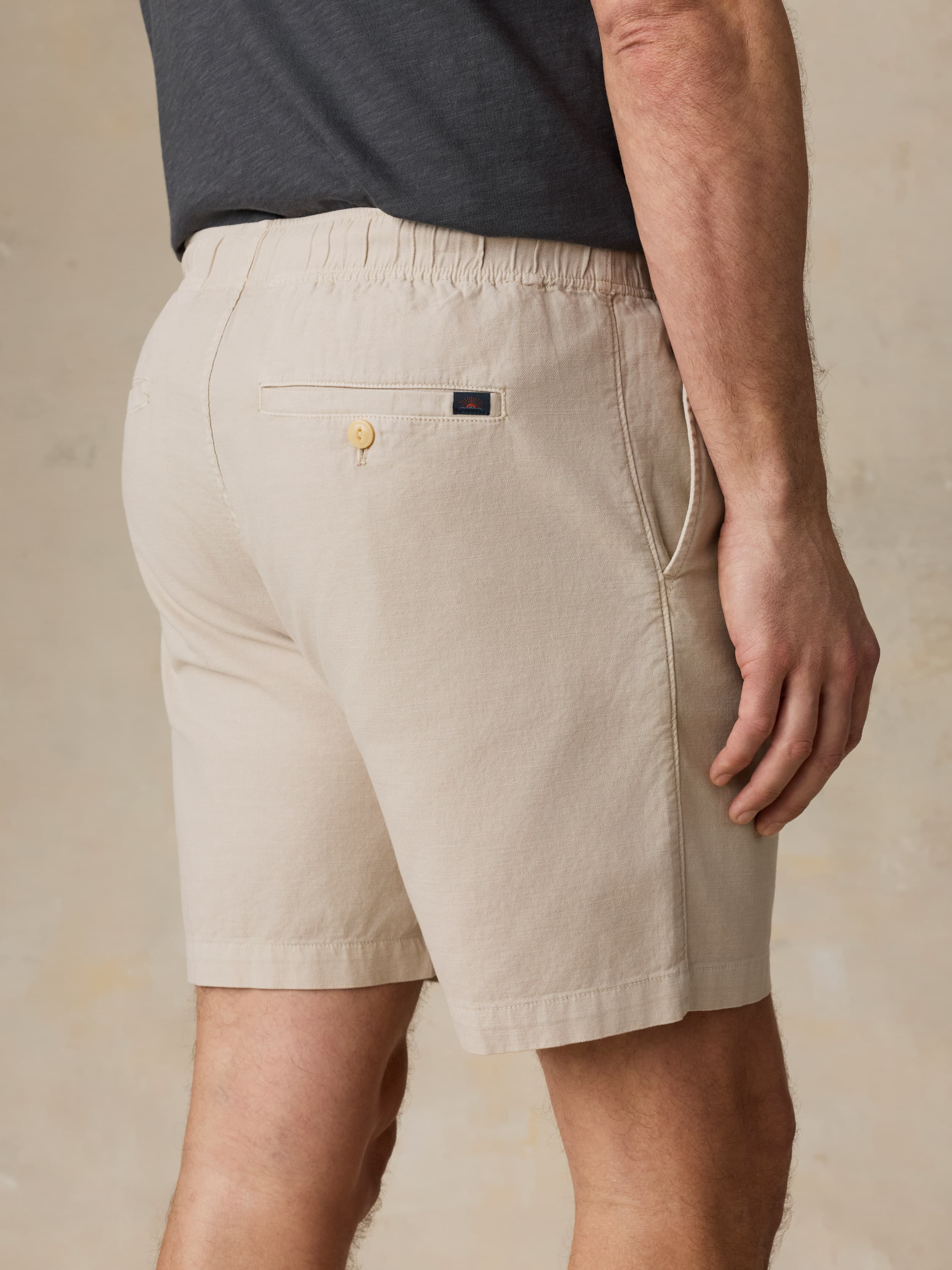 Essential Drawstring Short - Stone | Faherty Brand