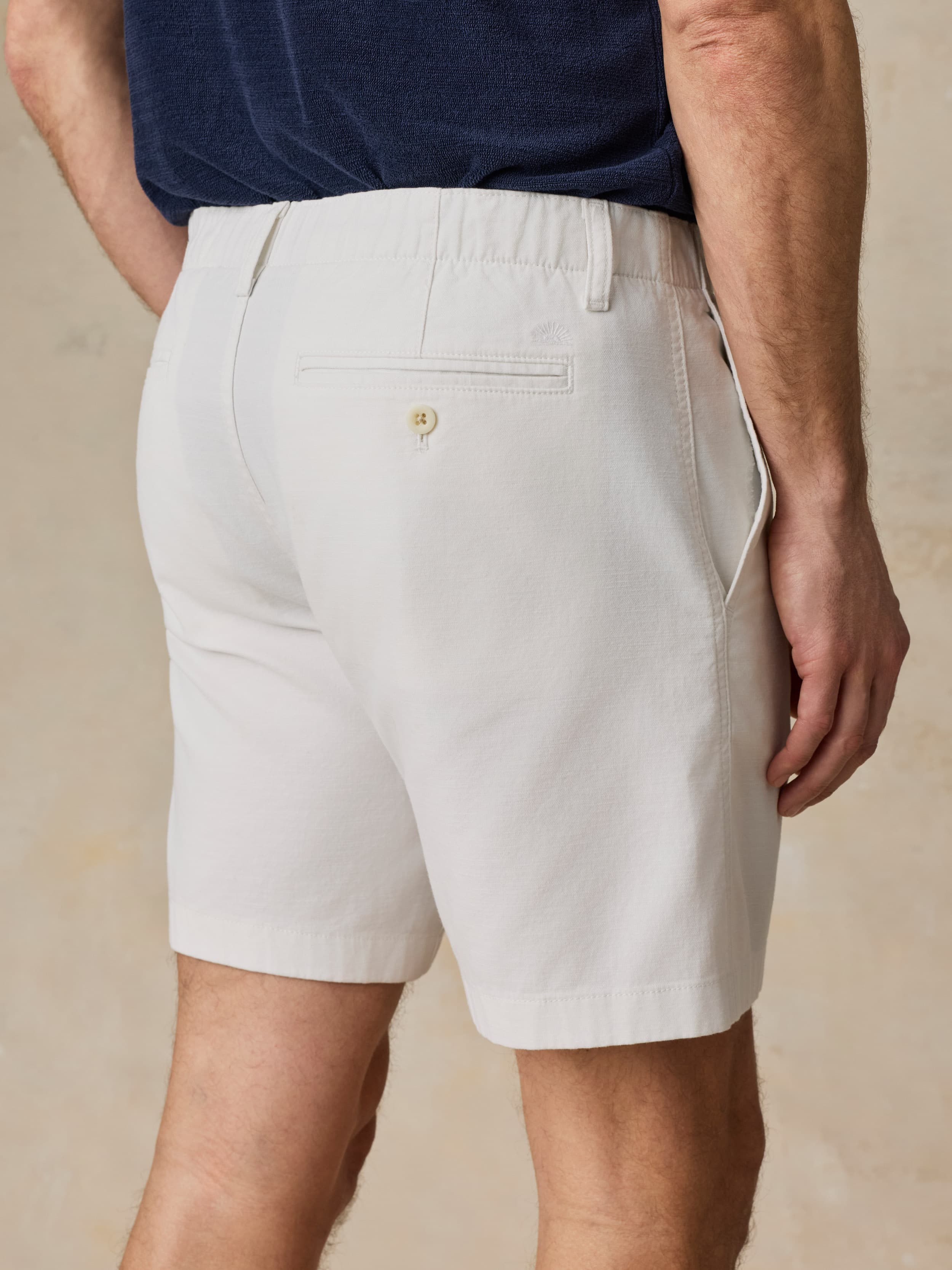 Reserve Chino Short - Boneyard White | Faherty Brand