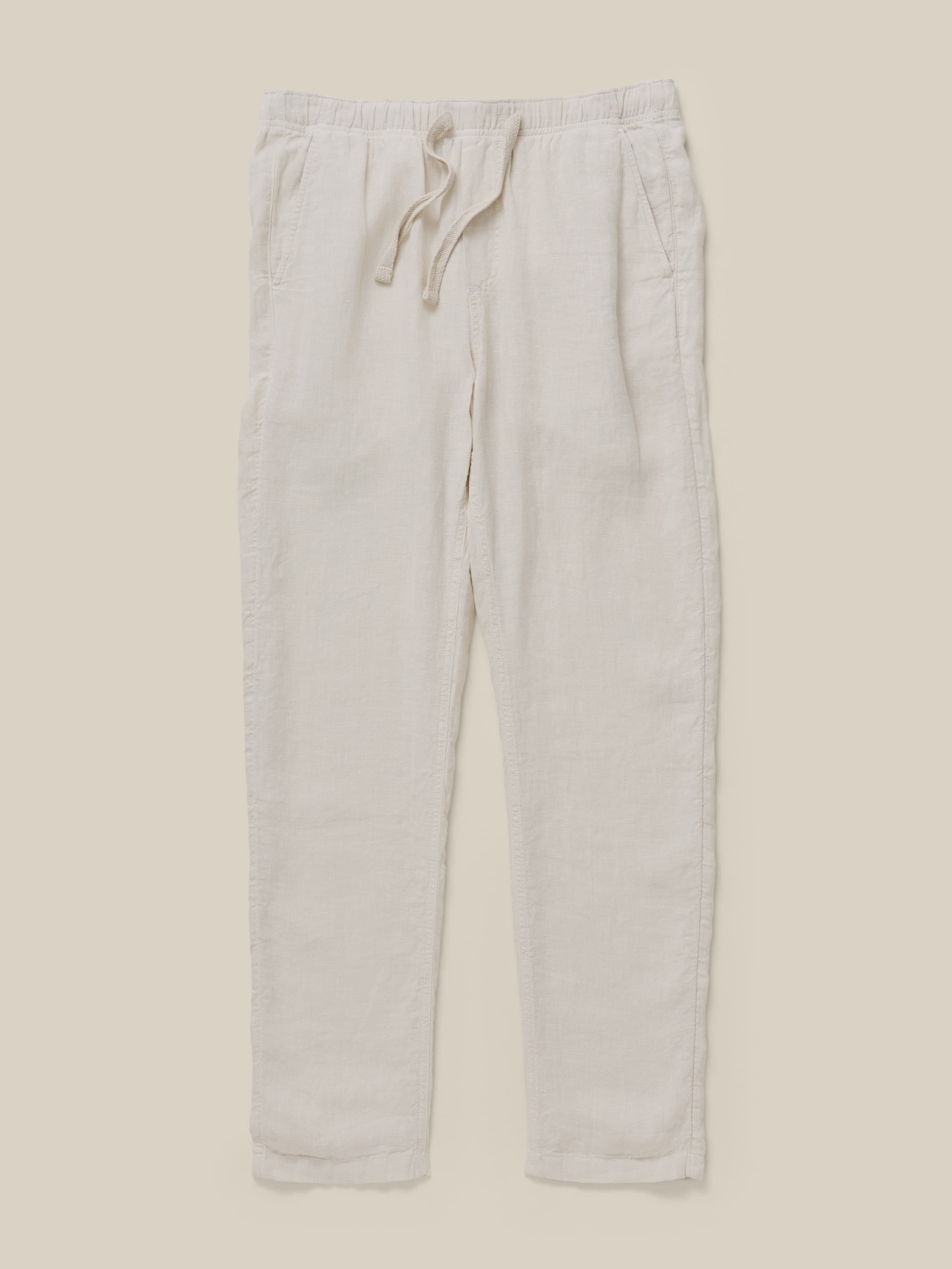 Linen Drawstring Pant - Weathered Sand | Faherty Brand