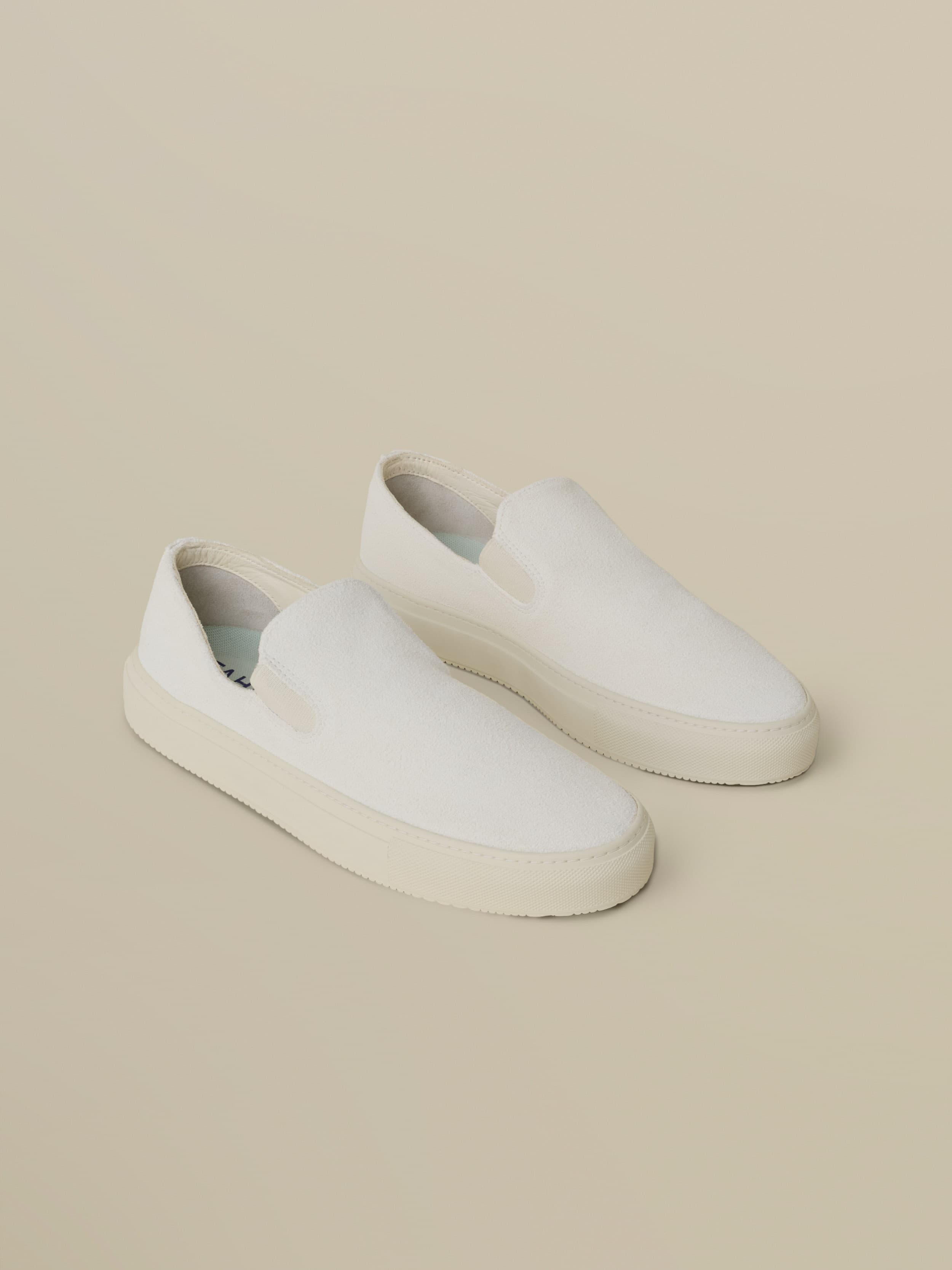 Faherty X Opie Way Slip On Sneaker - Off White | Faherty Brand