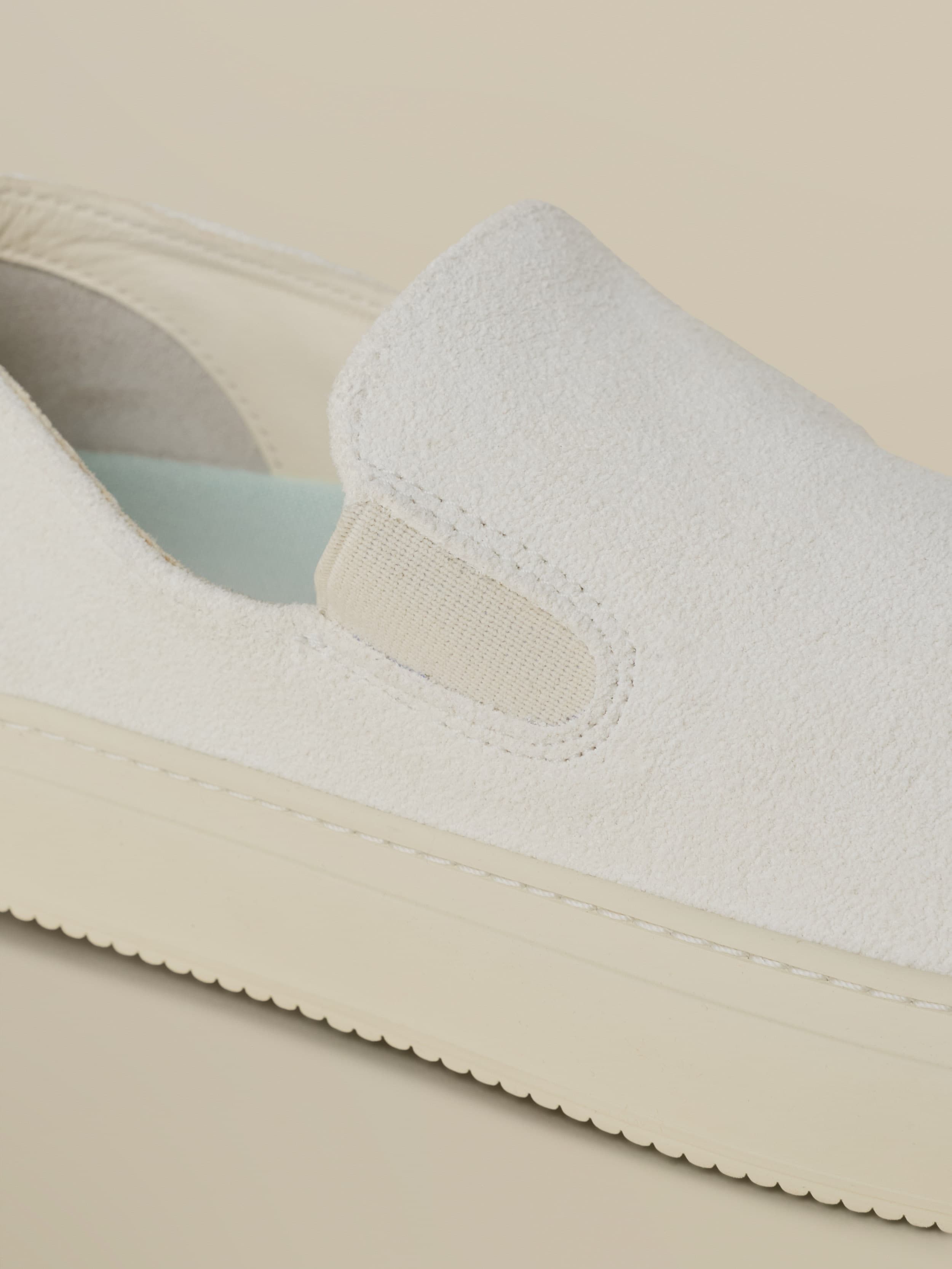 Faherty X Opie Way Slip On Sneaker - Off White | Faherty Brand