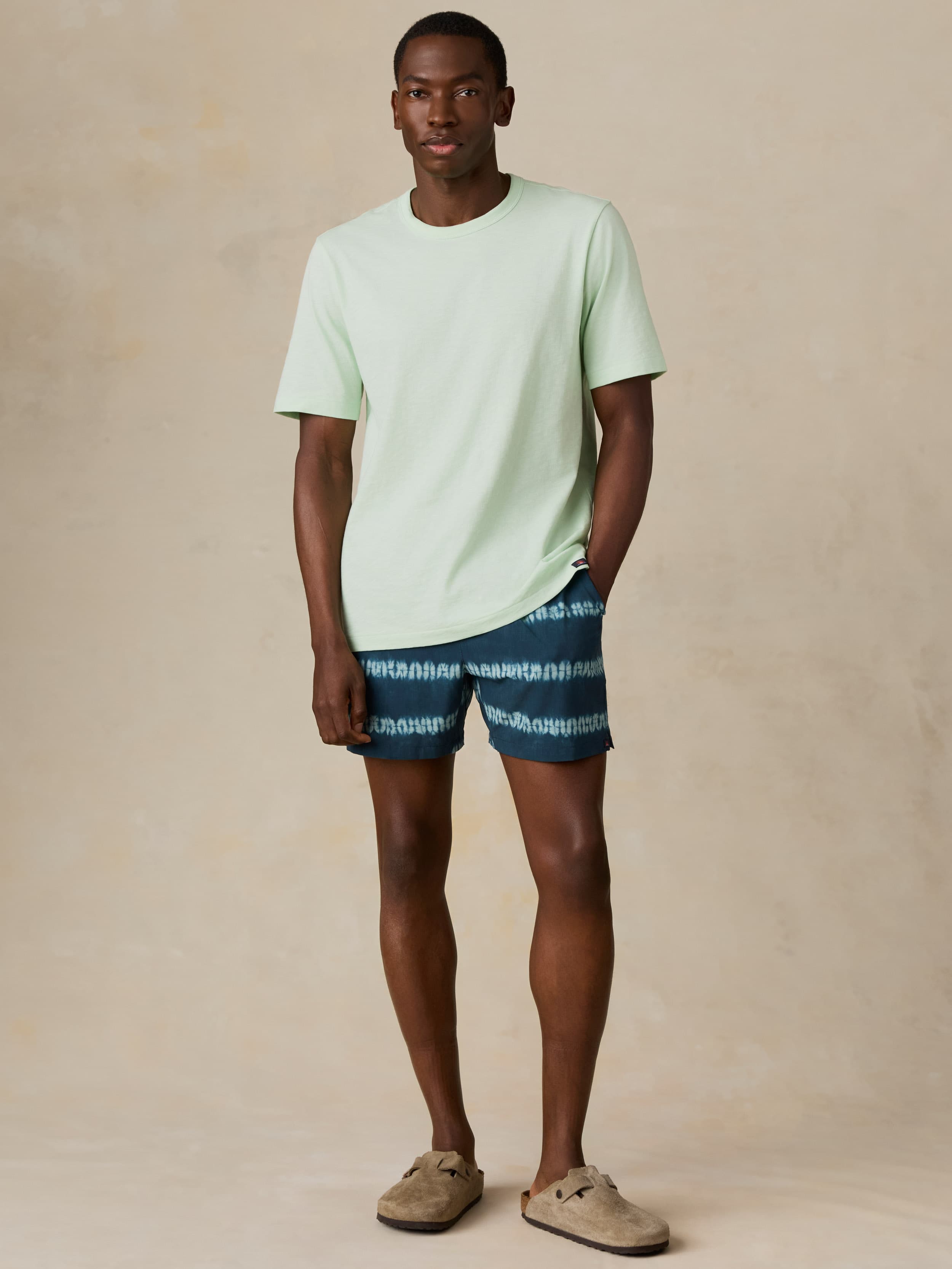 Sunwashed Regenerative Tee - Summer Isle | Faherty Brand