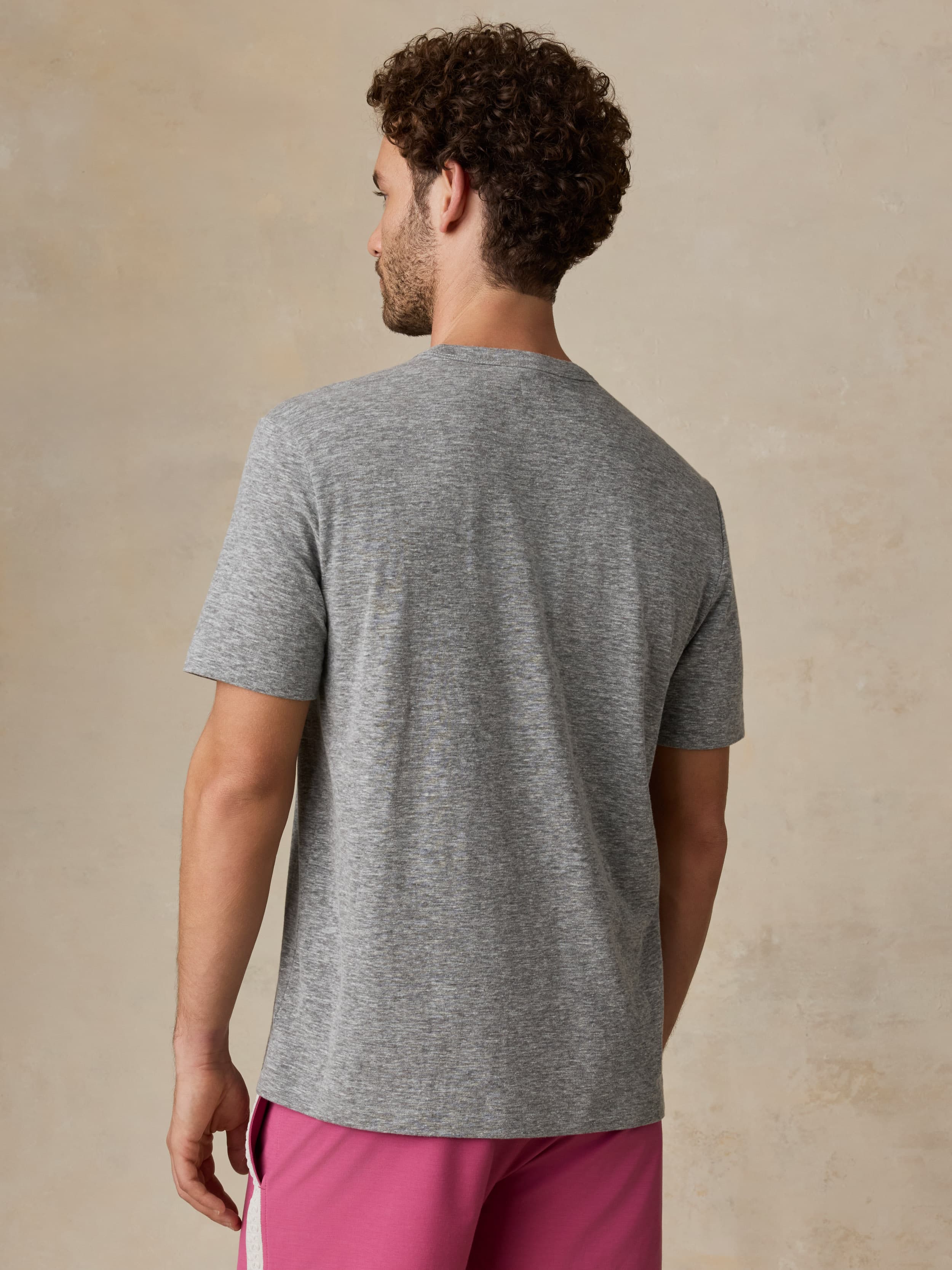 Short-Sleeve Breeze Tee - Cave Grey Heather | Faherty Brand