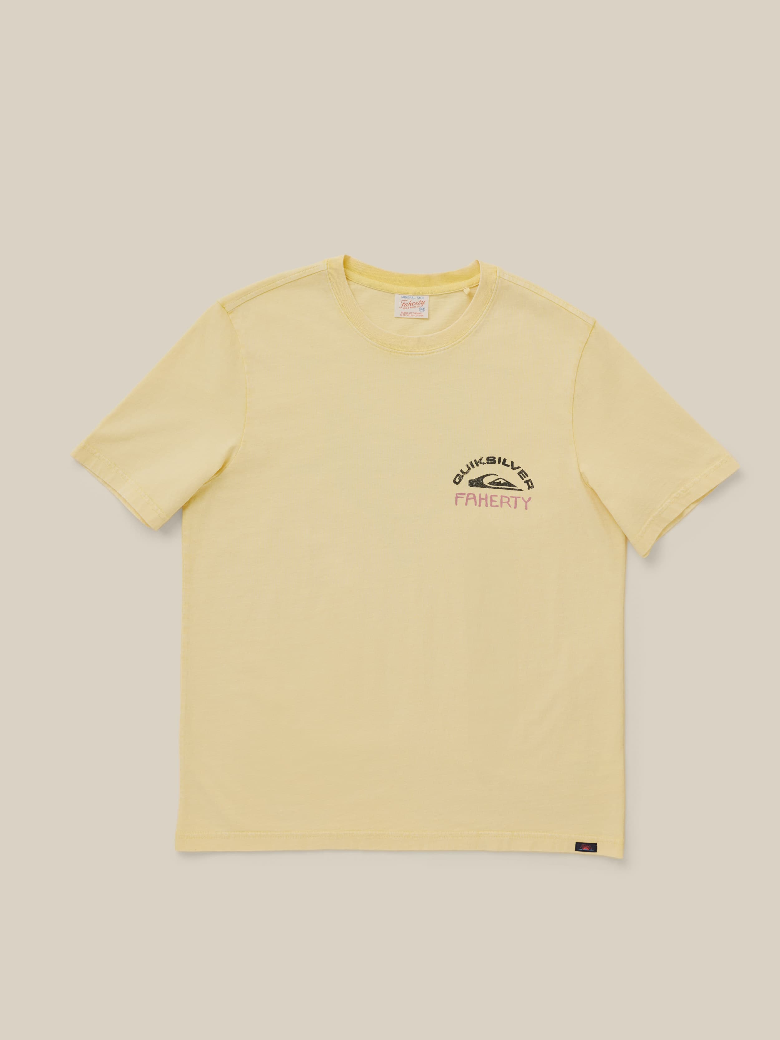Quiksilver Heavy Wash Tee - Bright Sun | Faherty Brand