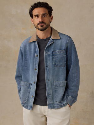 High Ridge Twill Studio Jacket - Stony Brook Wash