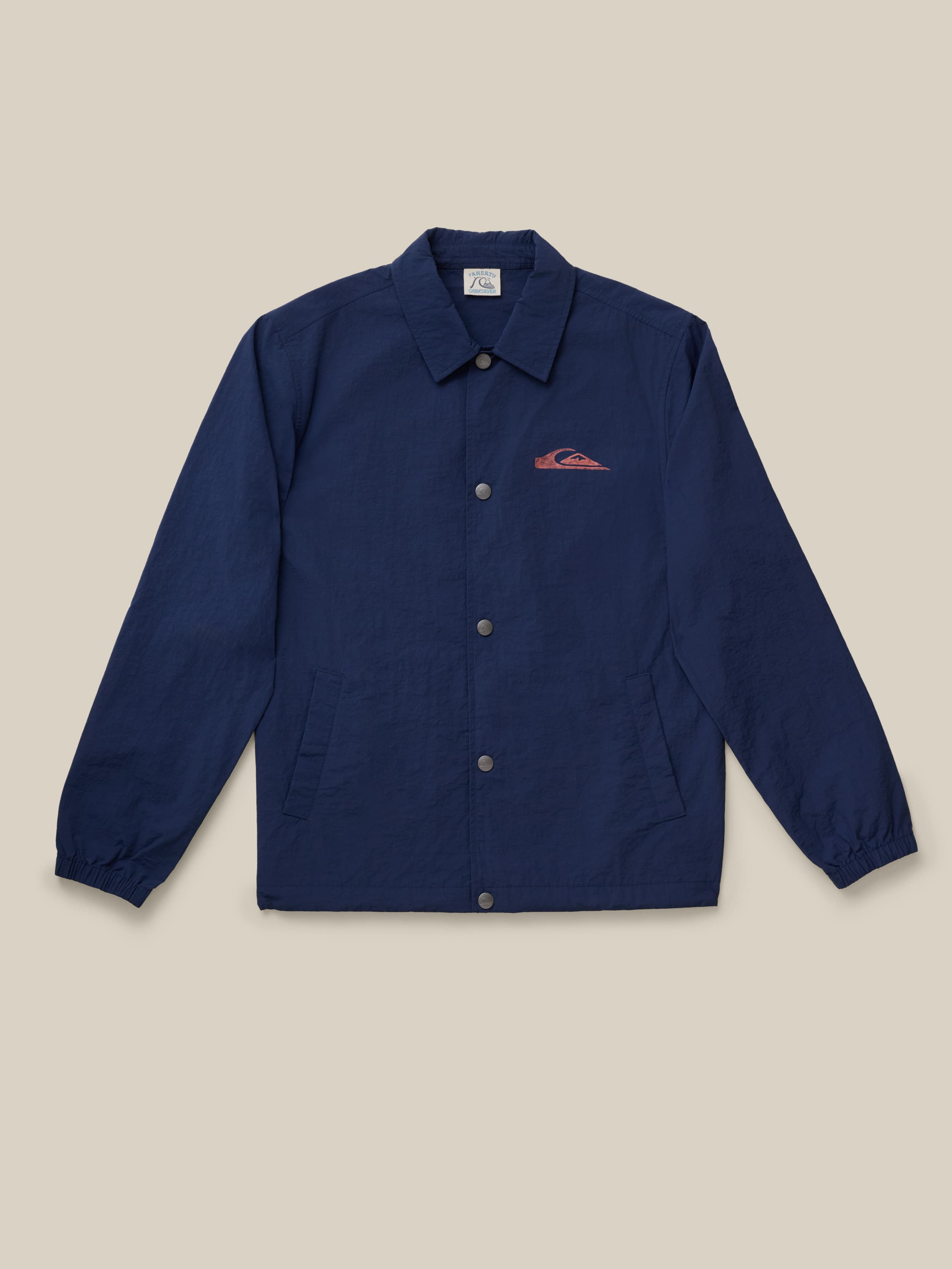 Quiksilver Coaches Jacket - Huntington Navy | Faherty Brand
