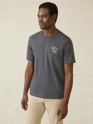 Texas A&M Sunwashed Regenerative Tee - Graphite
