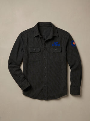 NY Knicks Legend™ Sweater Shirt - Heathered Black Twill