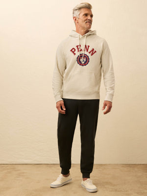University of Pennsylvania High Standard Fleece Hoodie - Antique Ivory Heather