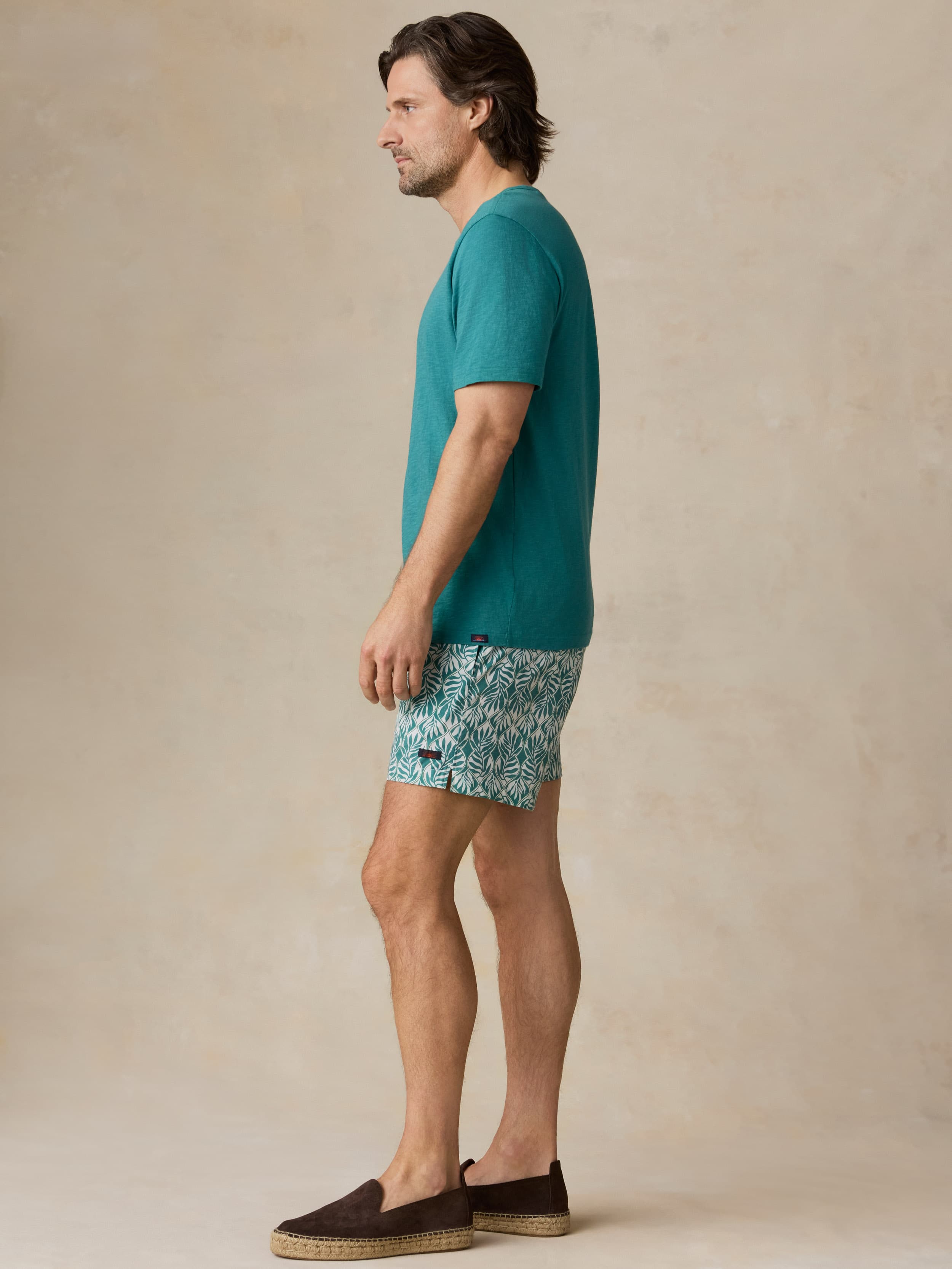 All Day™ Trunk (6") - Biscayne Leafy Vine | Faherty Brand