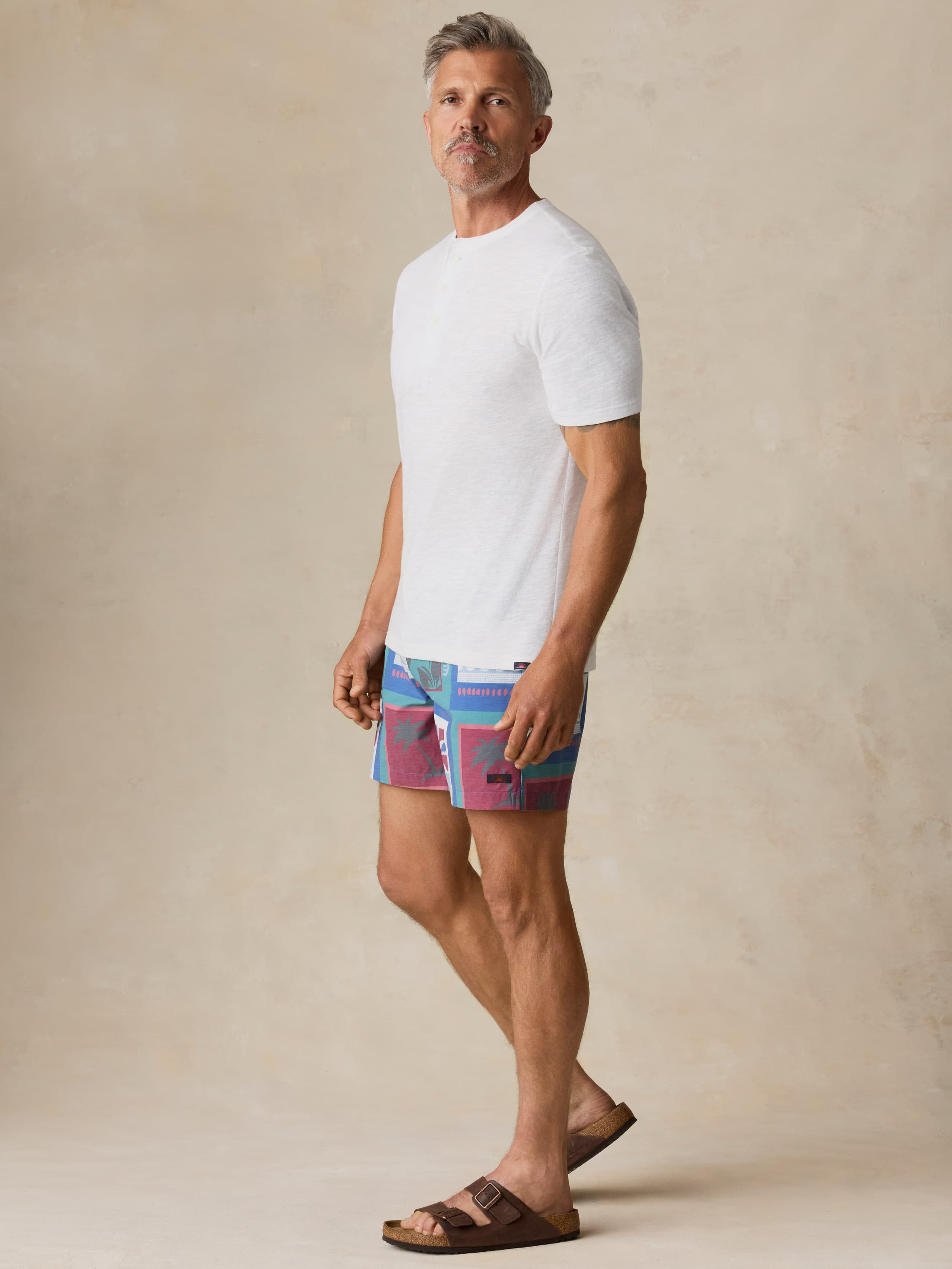 All Day™ Trunk (6") - Summer Waves Tile | Faherty Brand
