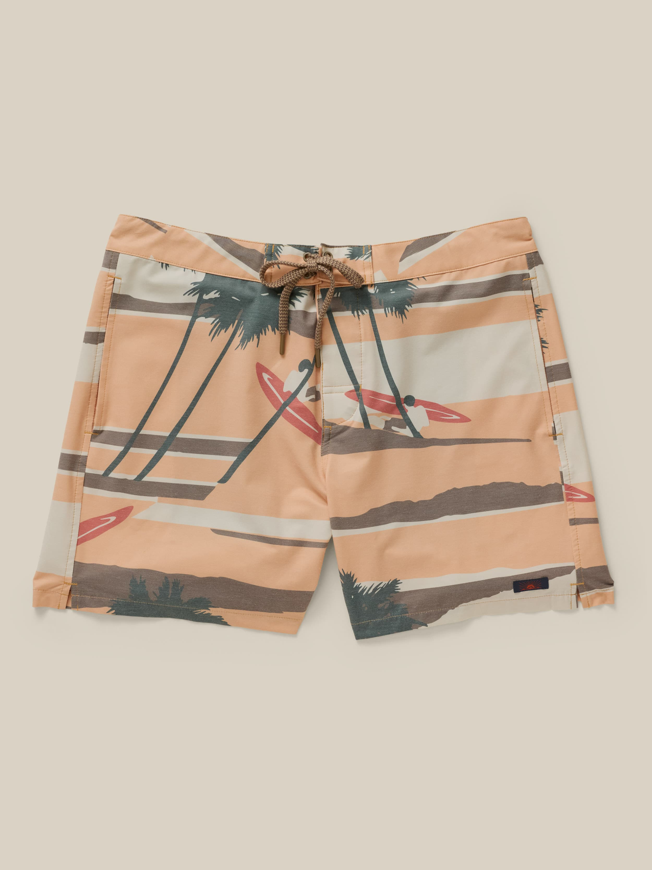 All Day™ Boardshort - Surf Island Clay | Faherty Brand