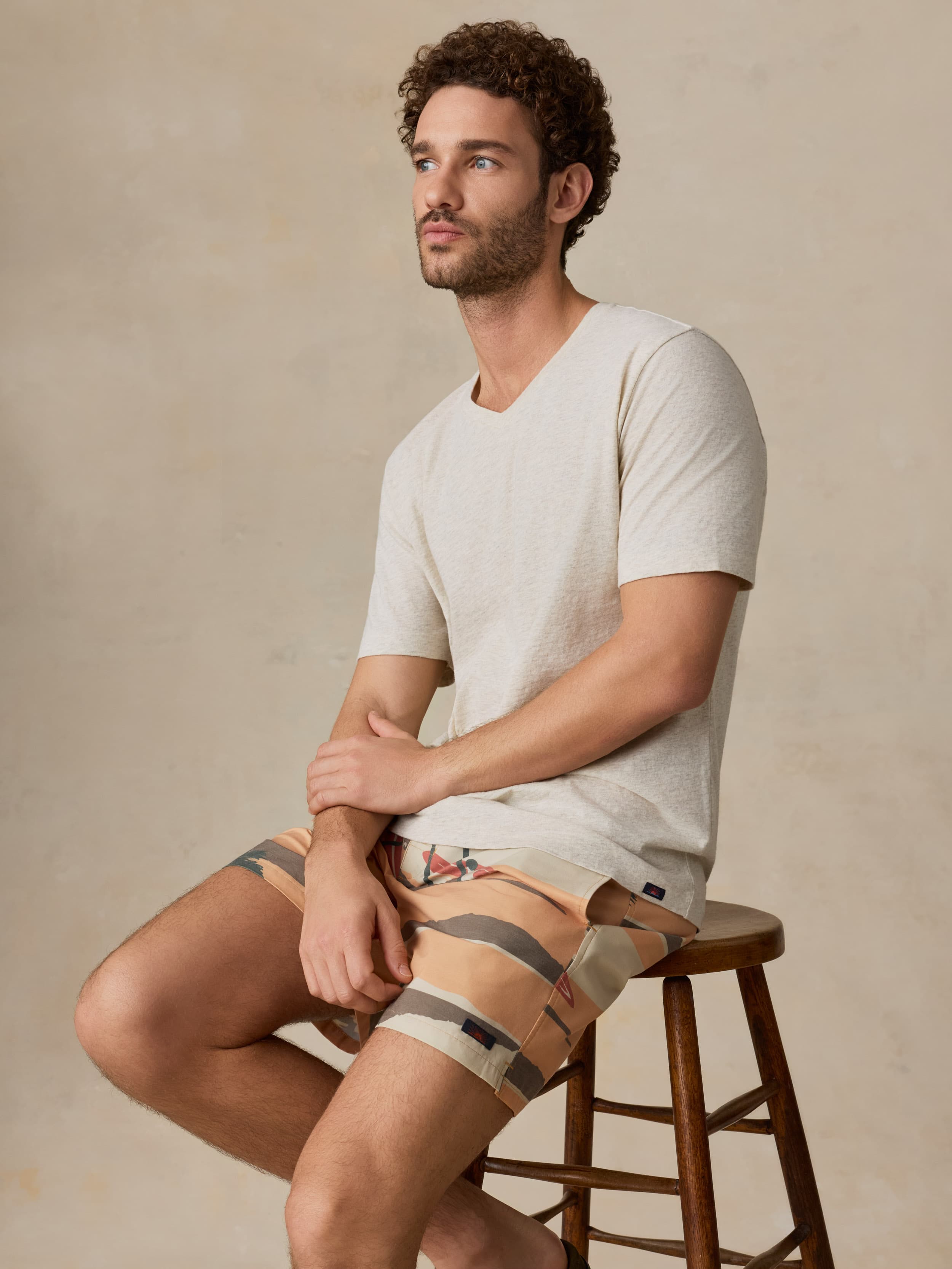 All Day™ Boardshort - Surf Island Clay | Faherty Brand