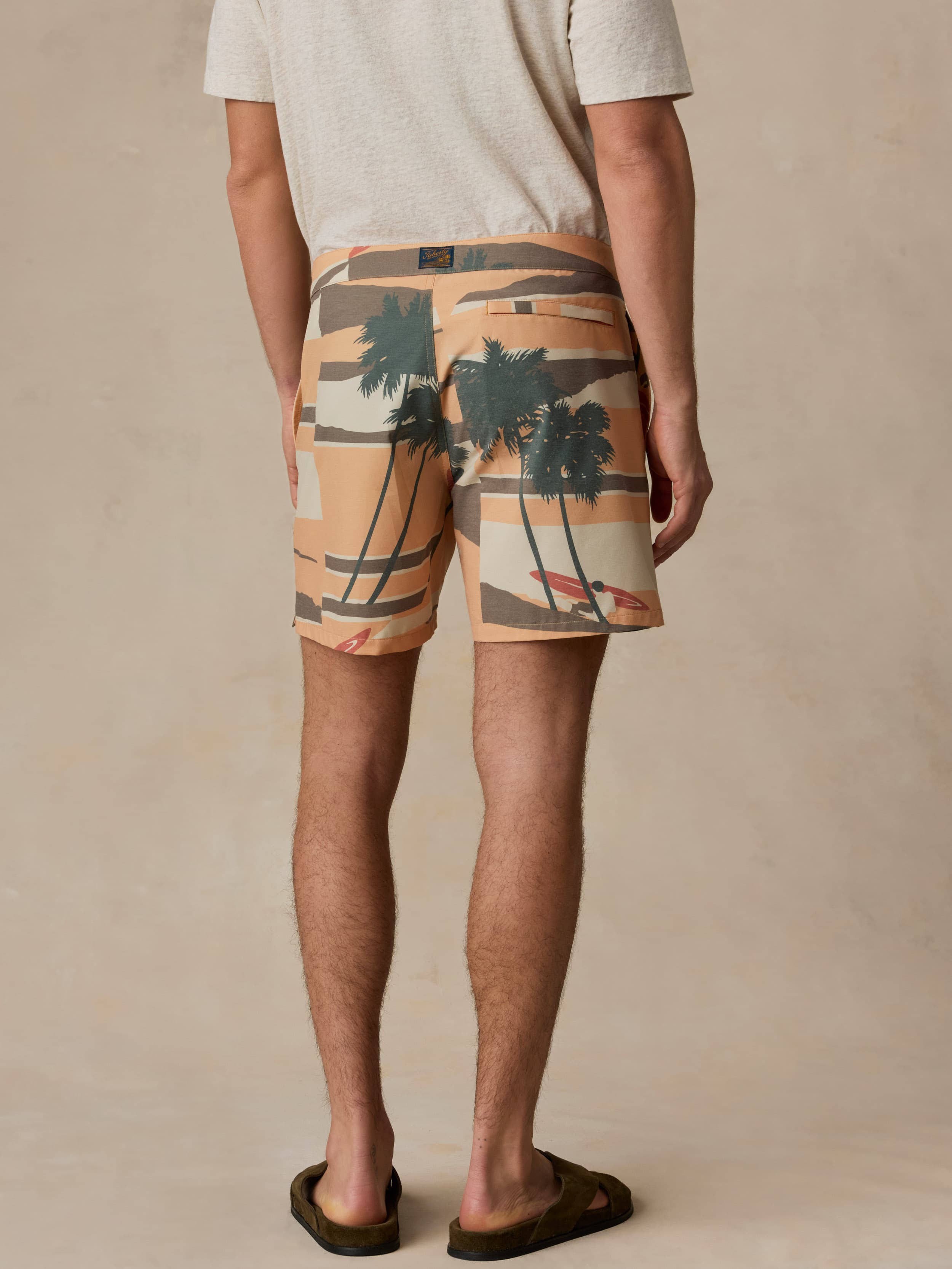 All Day™ Boardshort - Surf Island Clay | Faherty Brand