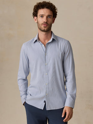 The Movement™ Shirt - Sapphire Cloud Stripe