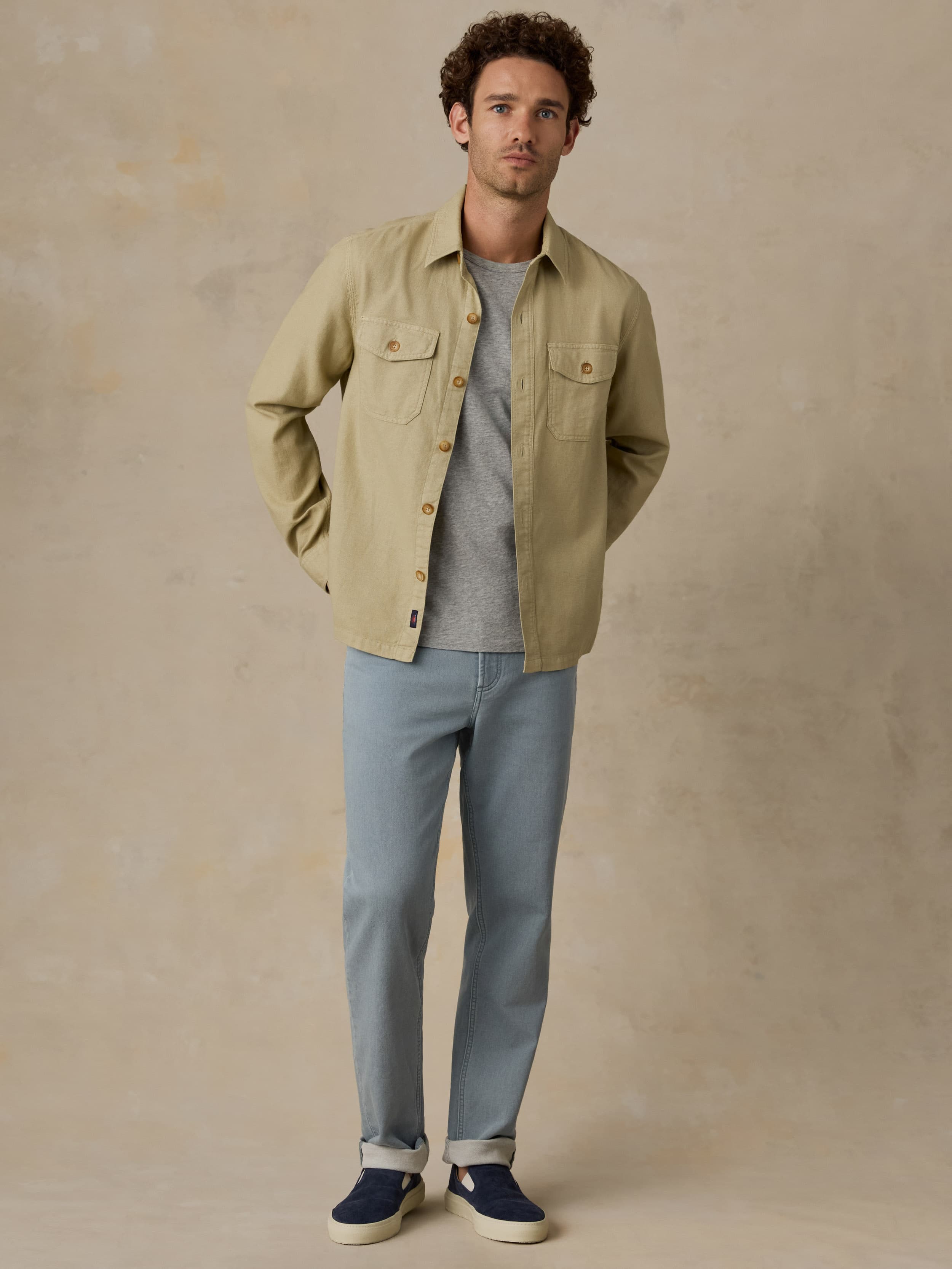 Tropic Surplus Shirt - Ridge Khaki