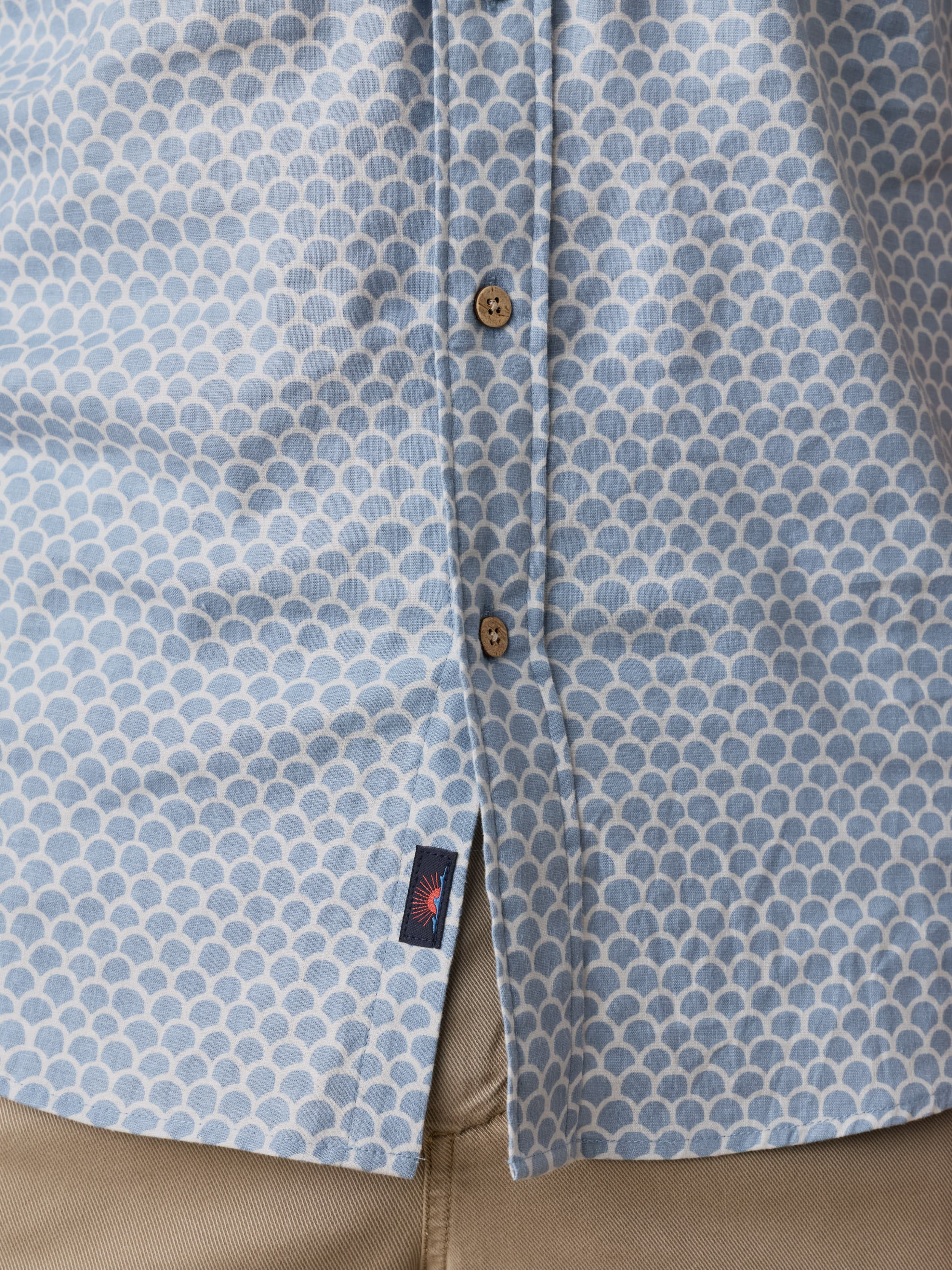 Short-Sleeve Breeze Shirt - Fishscale Redux | Faherty Brand