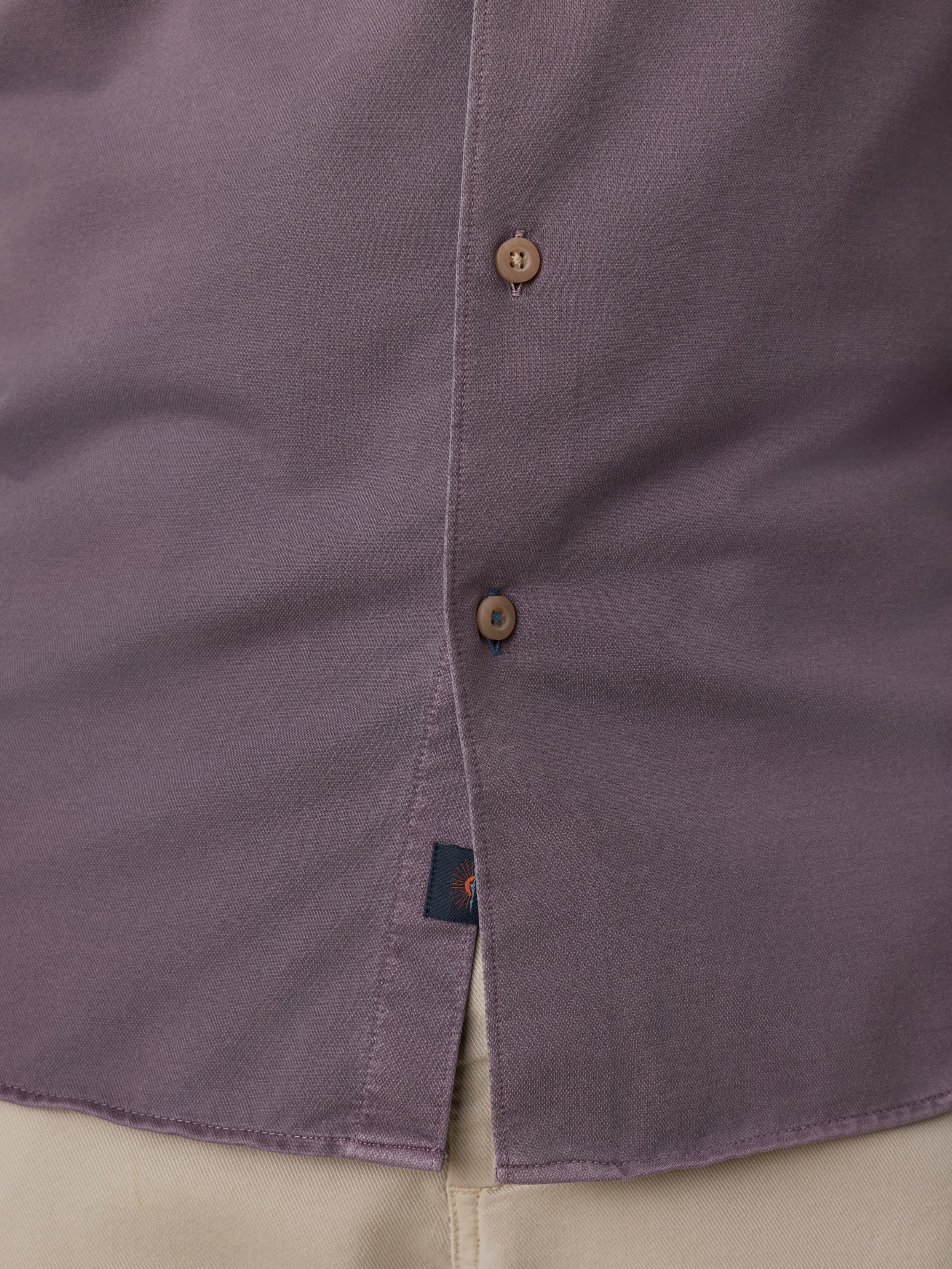 Costa Pique Shirt - Lilac Twilight | Faherty Brand