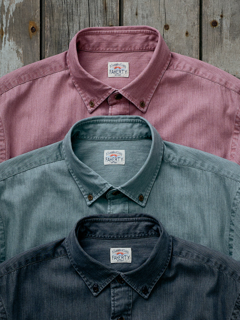 M Patina Chambray