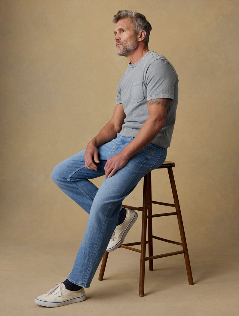 Organic Cotton Denim Pant