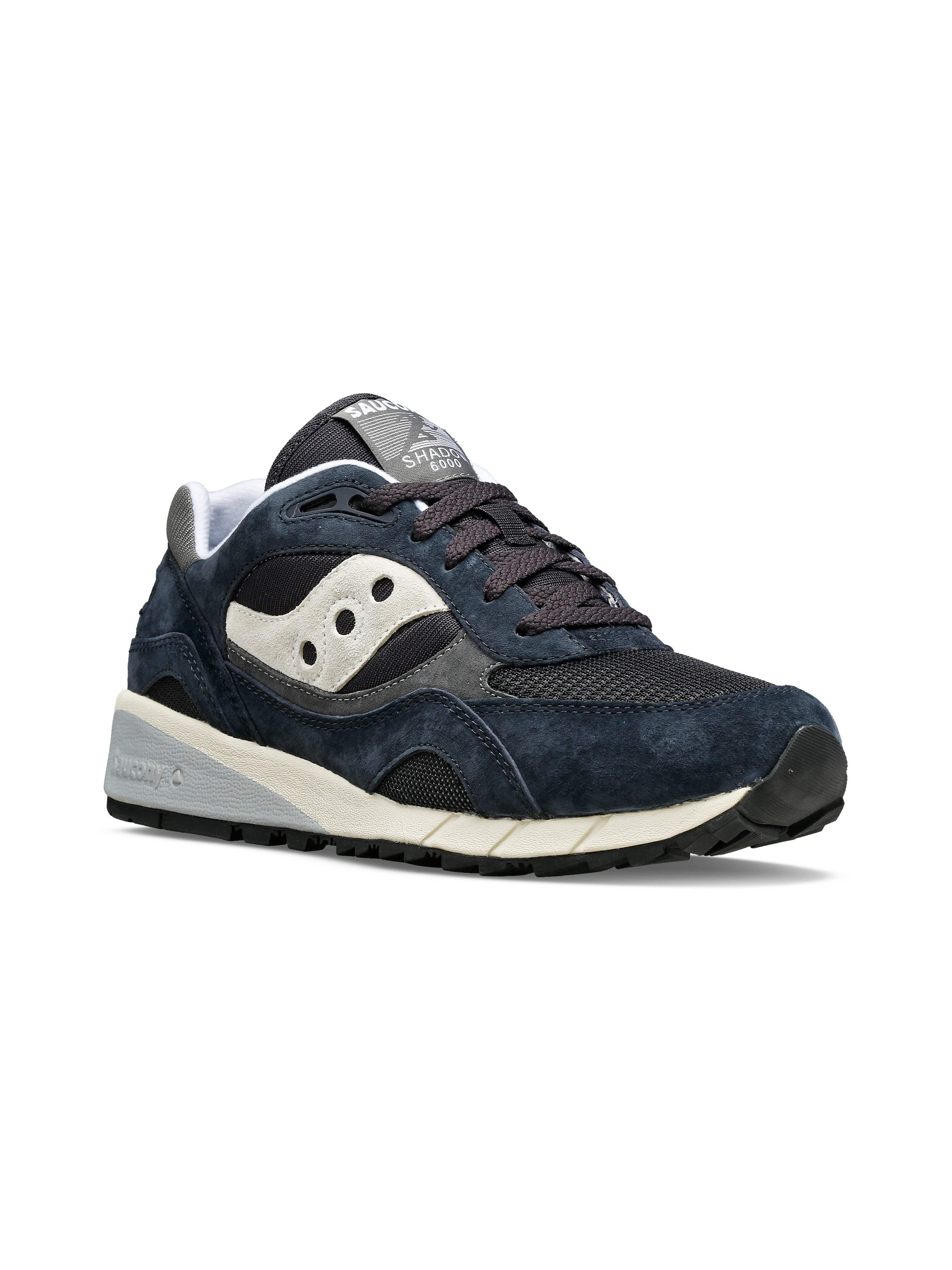 Saucony Men's Shadow 6000 - Navy Grey | Faherty Brand