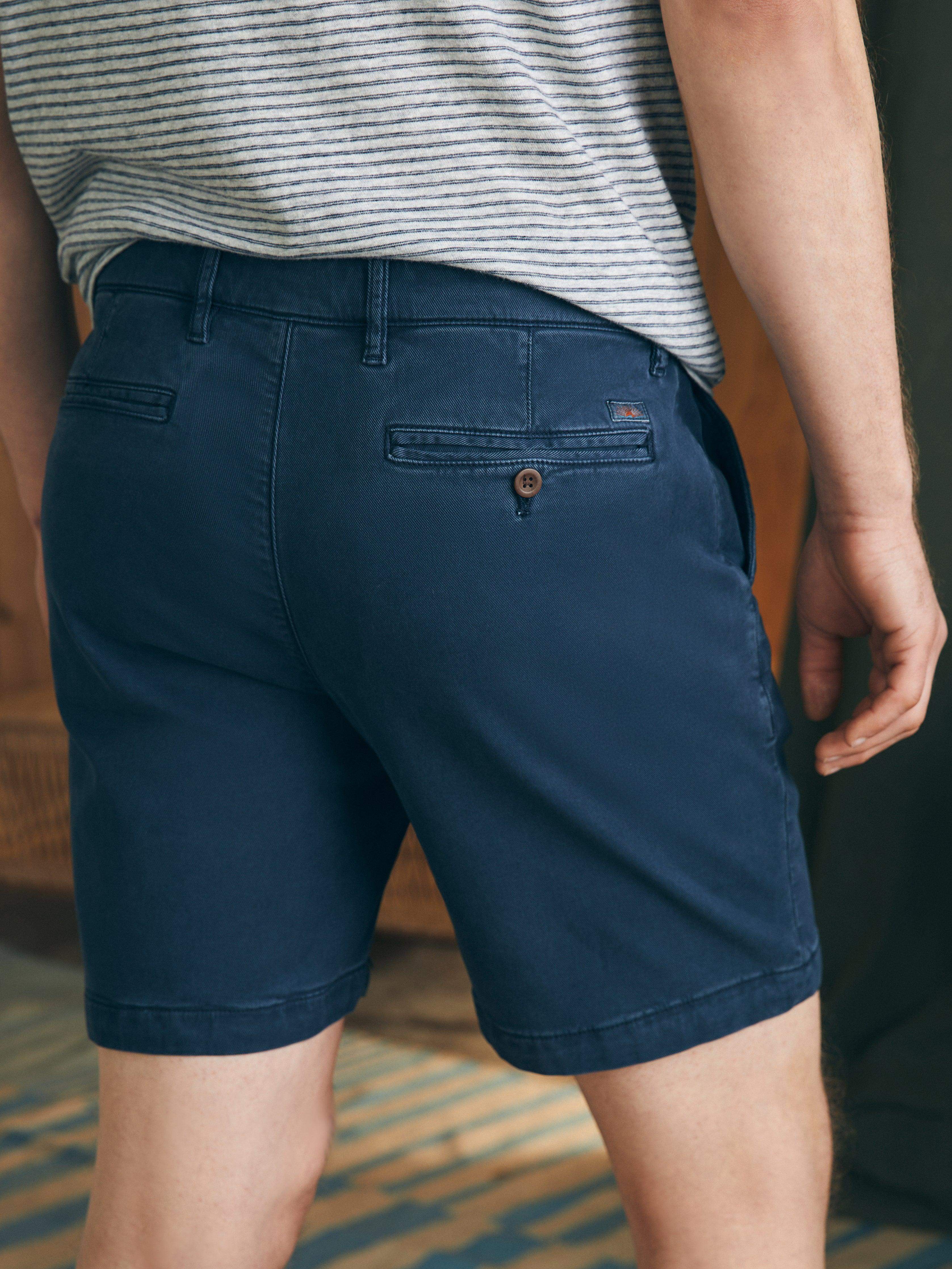 Coastline Chino Short (8") - Blue Nights