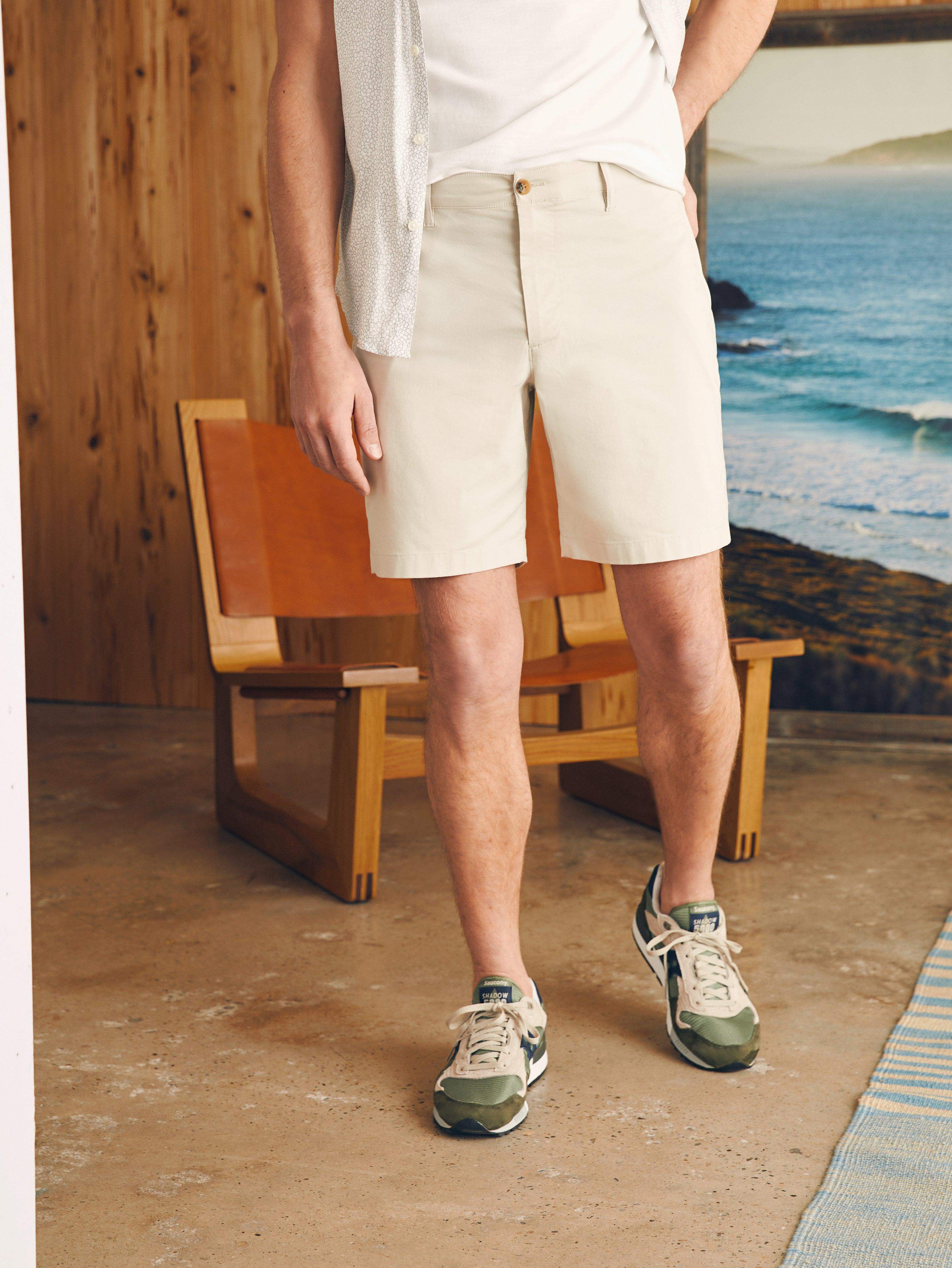 Movement™ Chino Short (8") - Light Sand