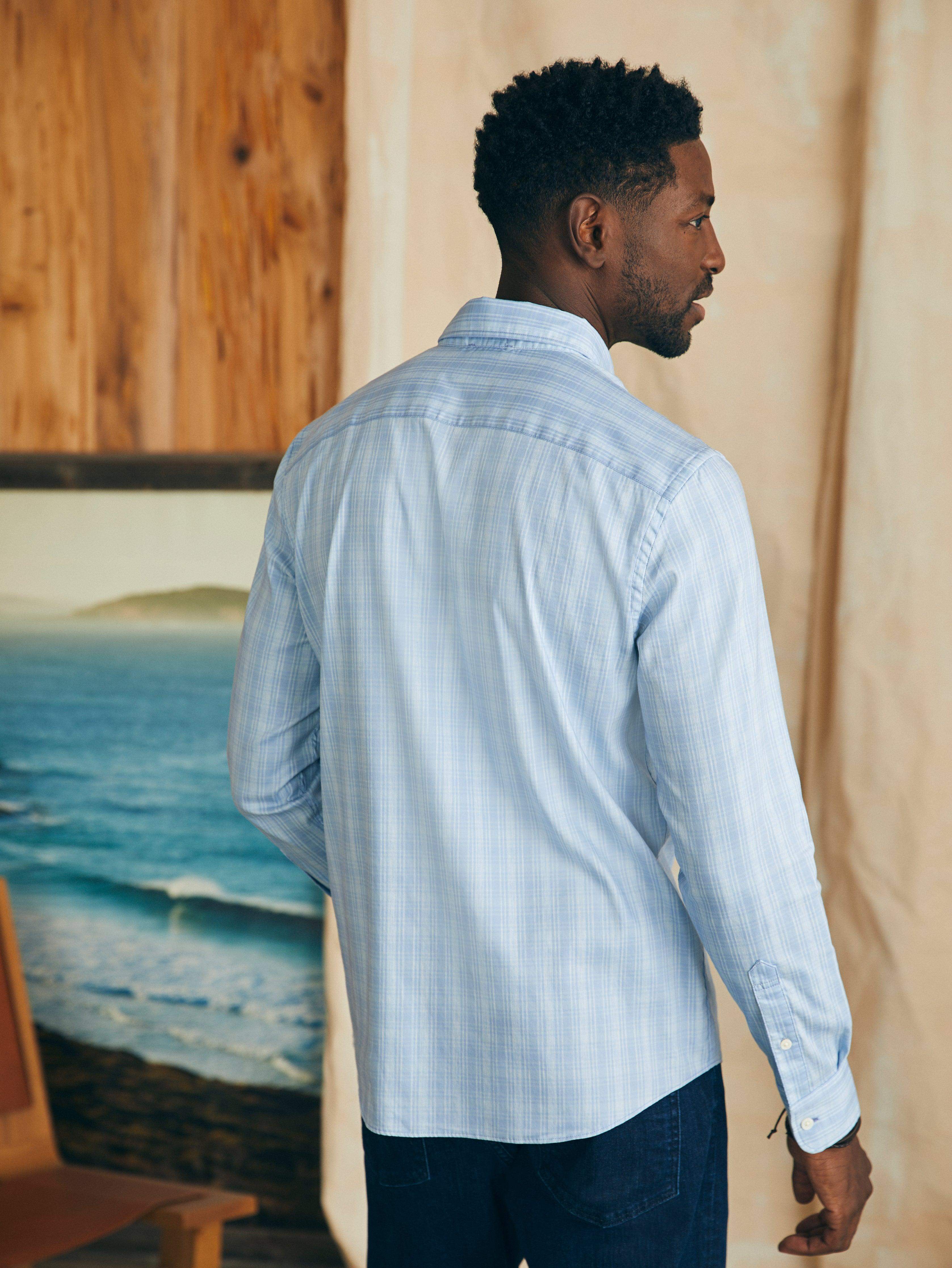 The Movement Shirt - Ice Falls Plaid | Faherty Brand