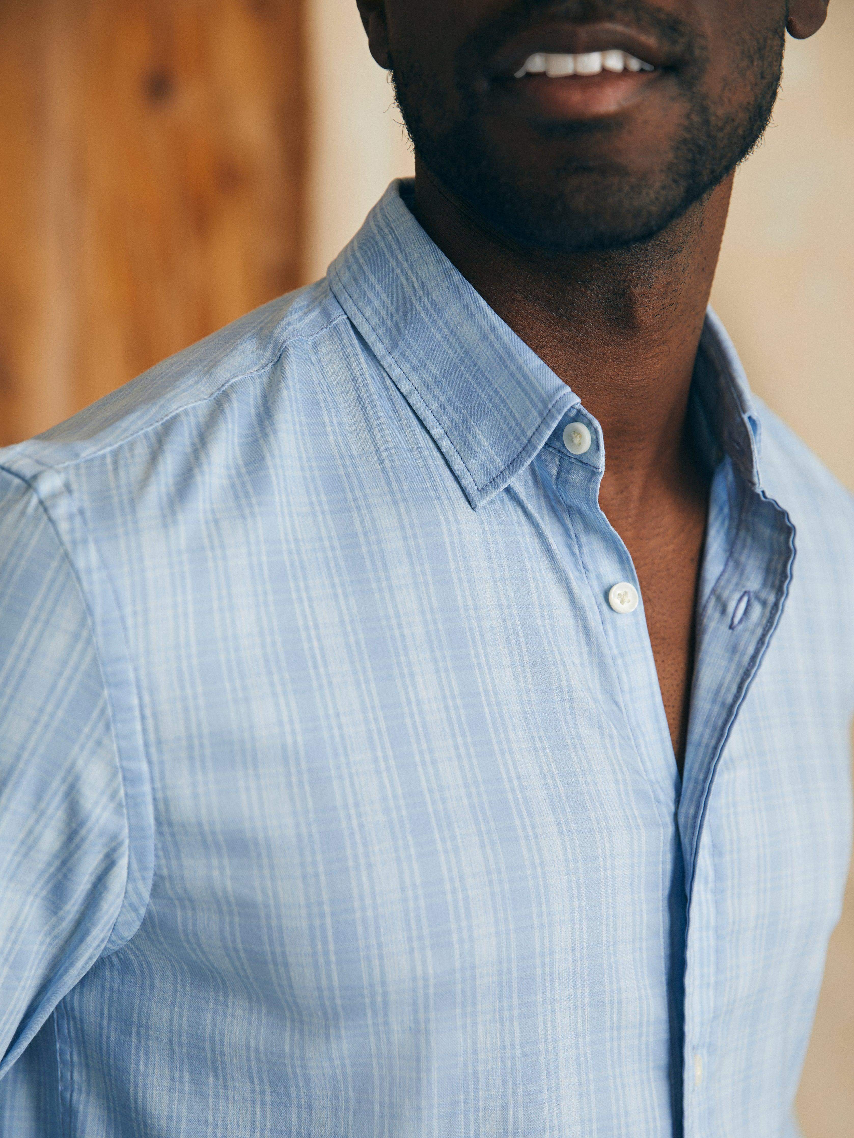 The Movement Shirt - Ice Falls Plaid | Faherty Brand