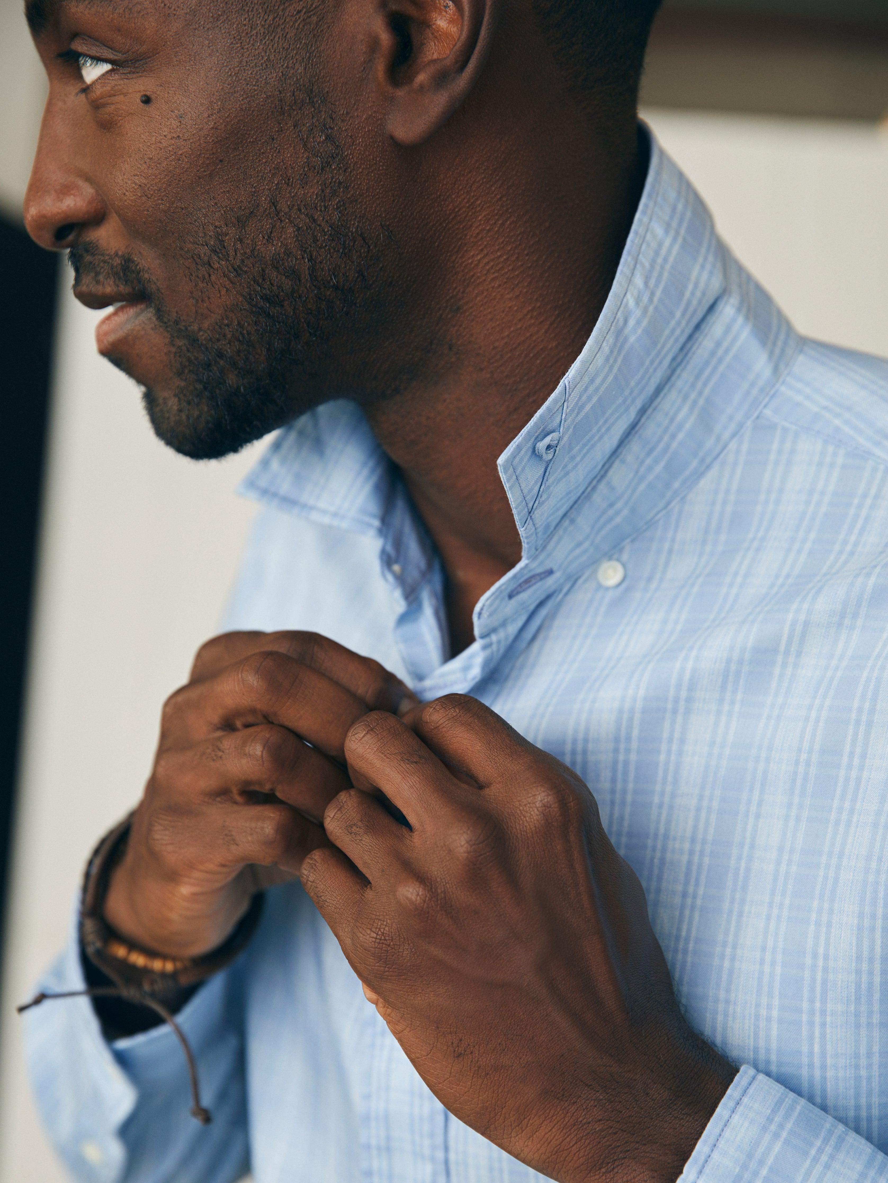 The Movement Shirt - Ice Falls Plaid | Faherty Brand