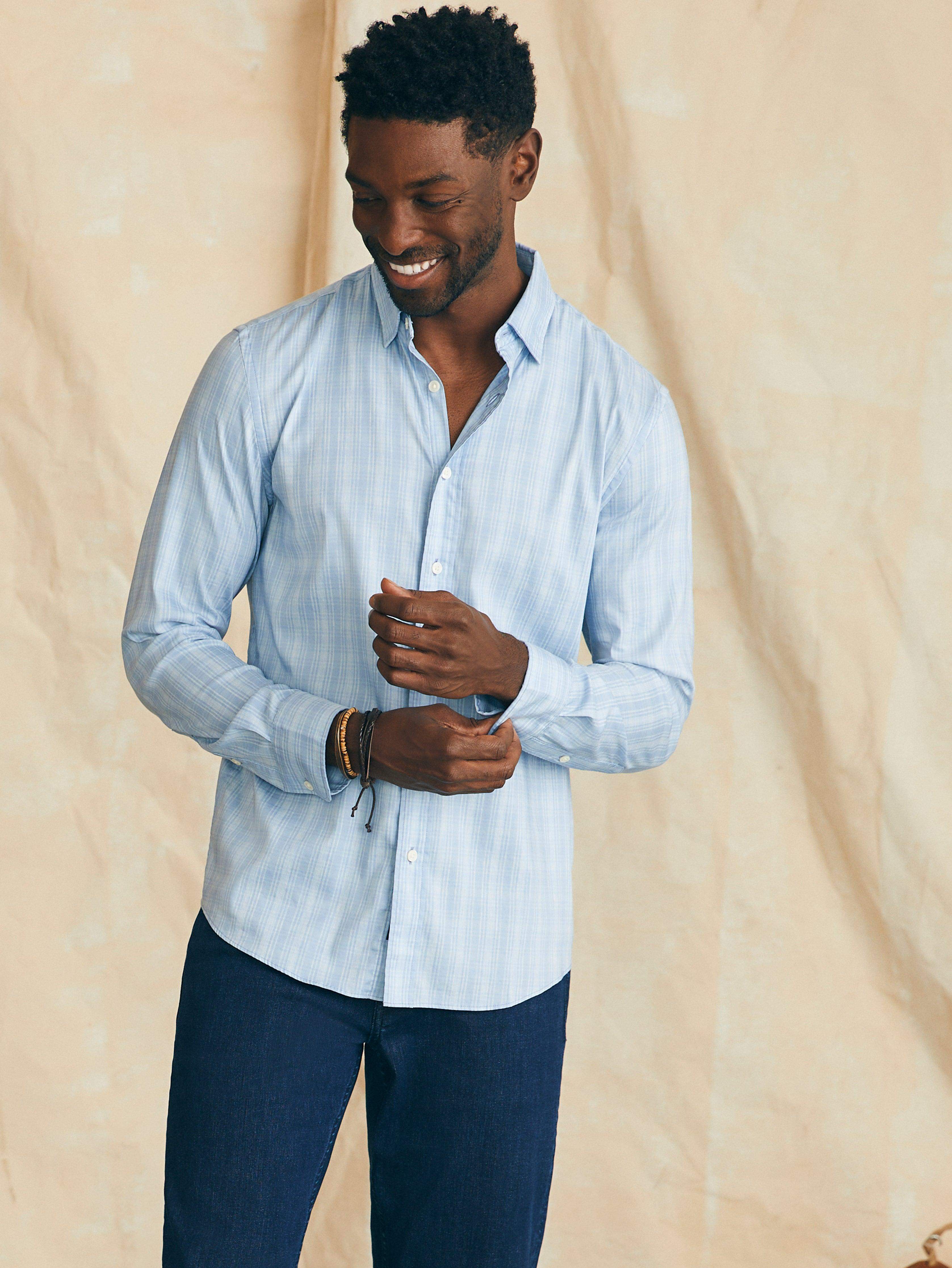 The Movement Shirt - Ice Falls Plaid | Faherty Brand