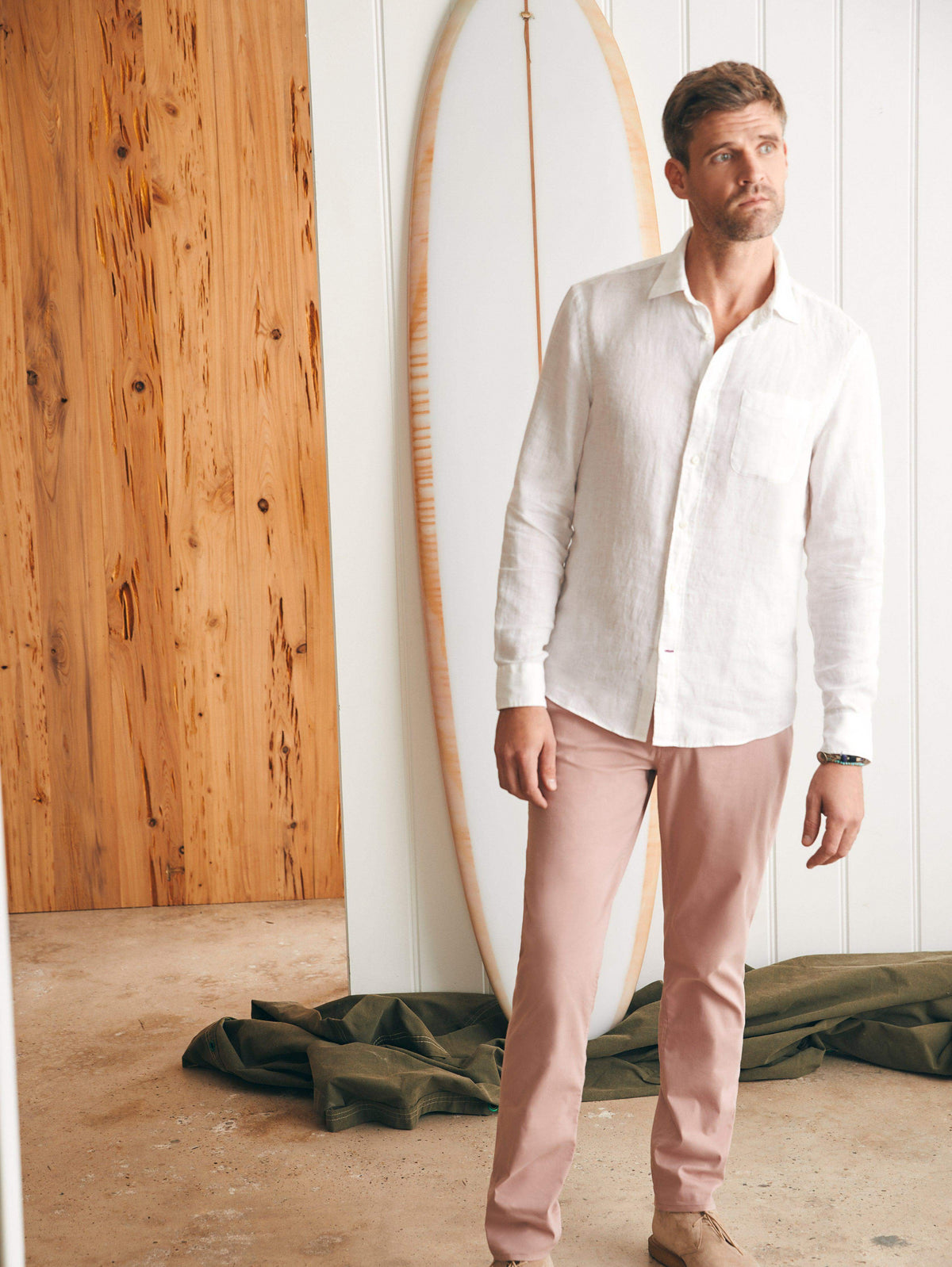 Laguna Linen Shirt - White, image 4 of 5