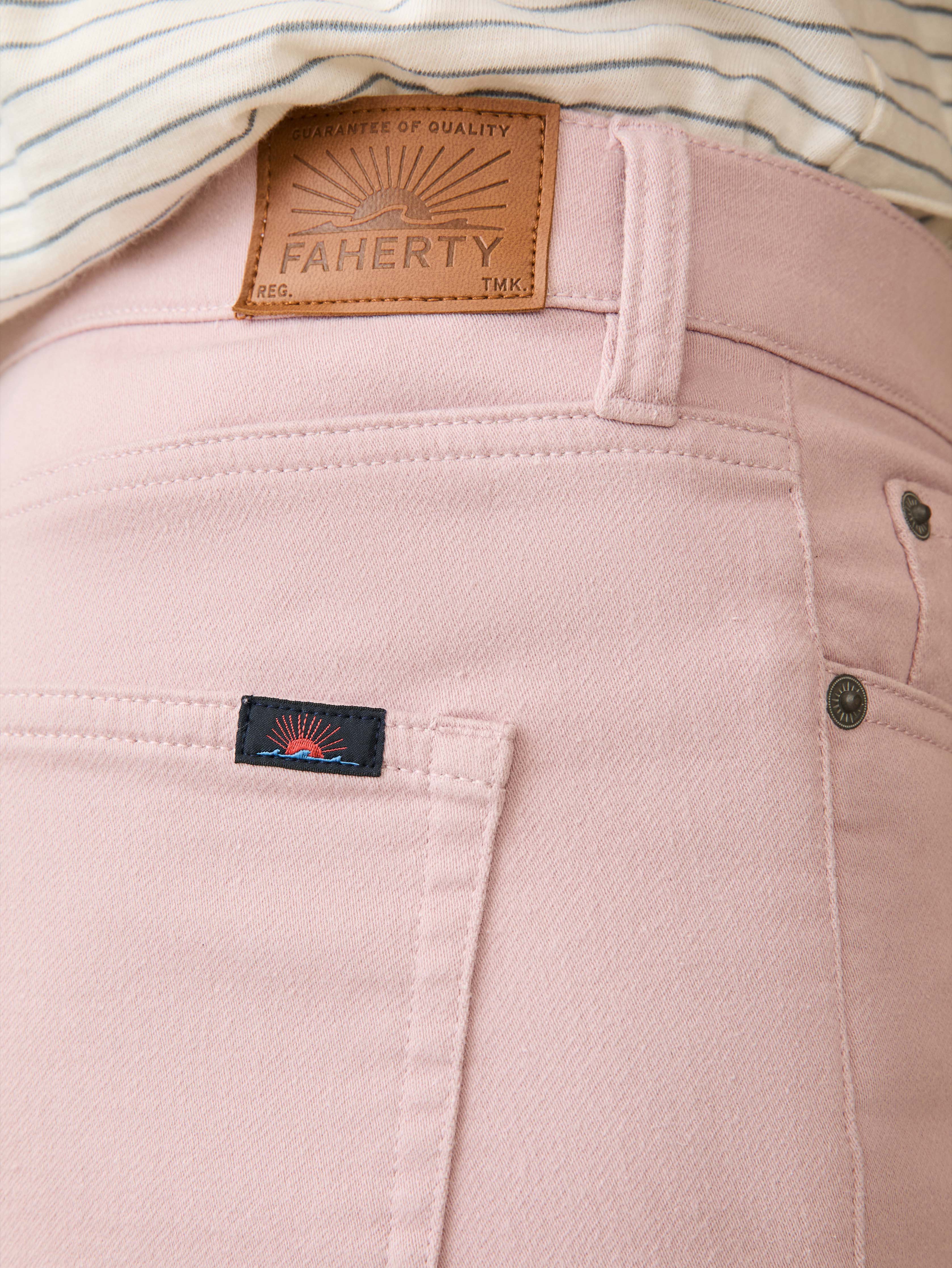 Stretch Terry 5-Pocket - Spring Quartz | Faherty Brand