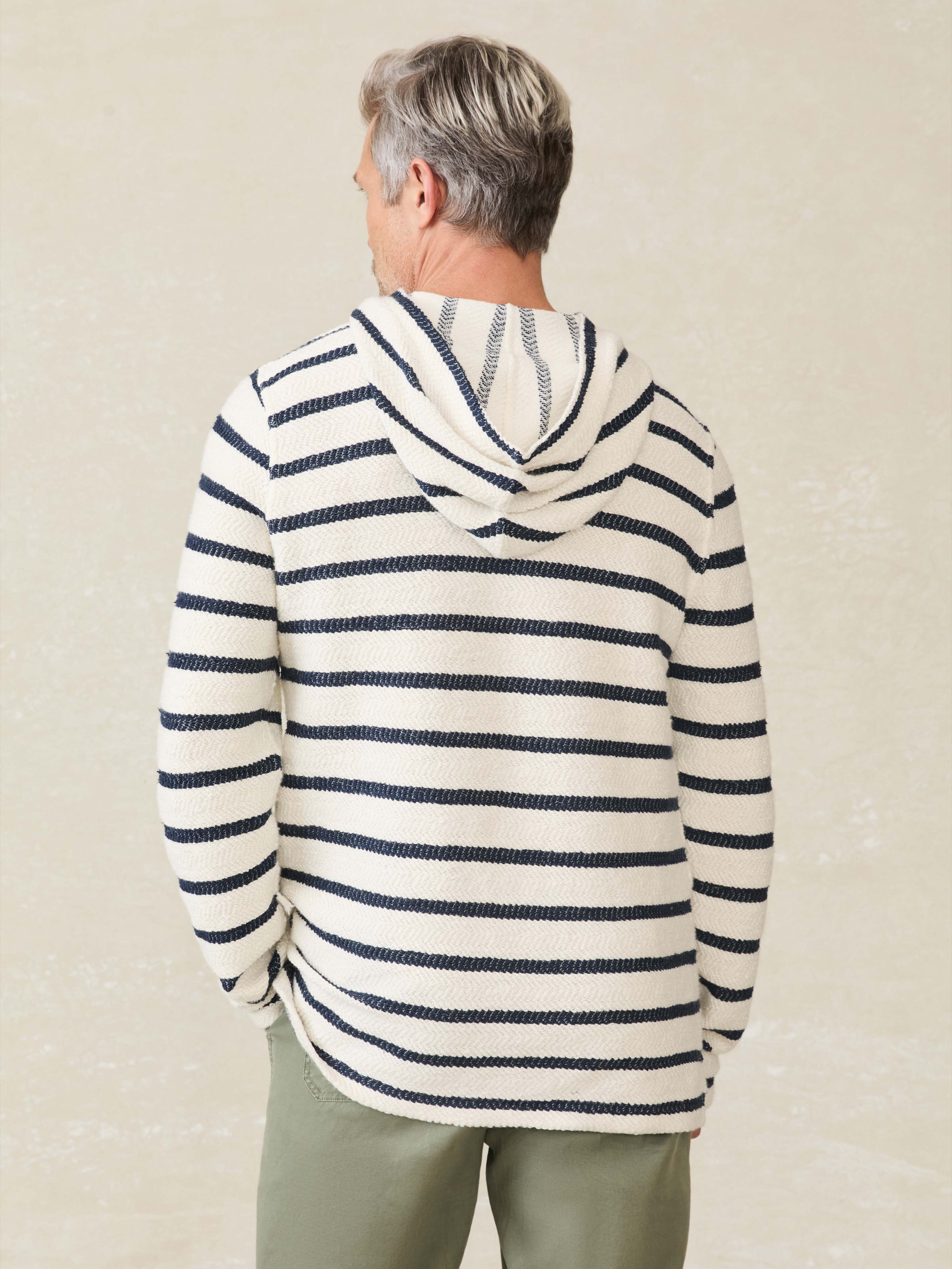 Whitewater Hoodie - Boothbay Stripe | Faherty Brand