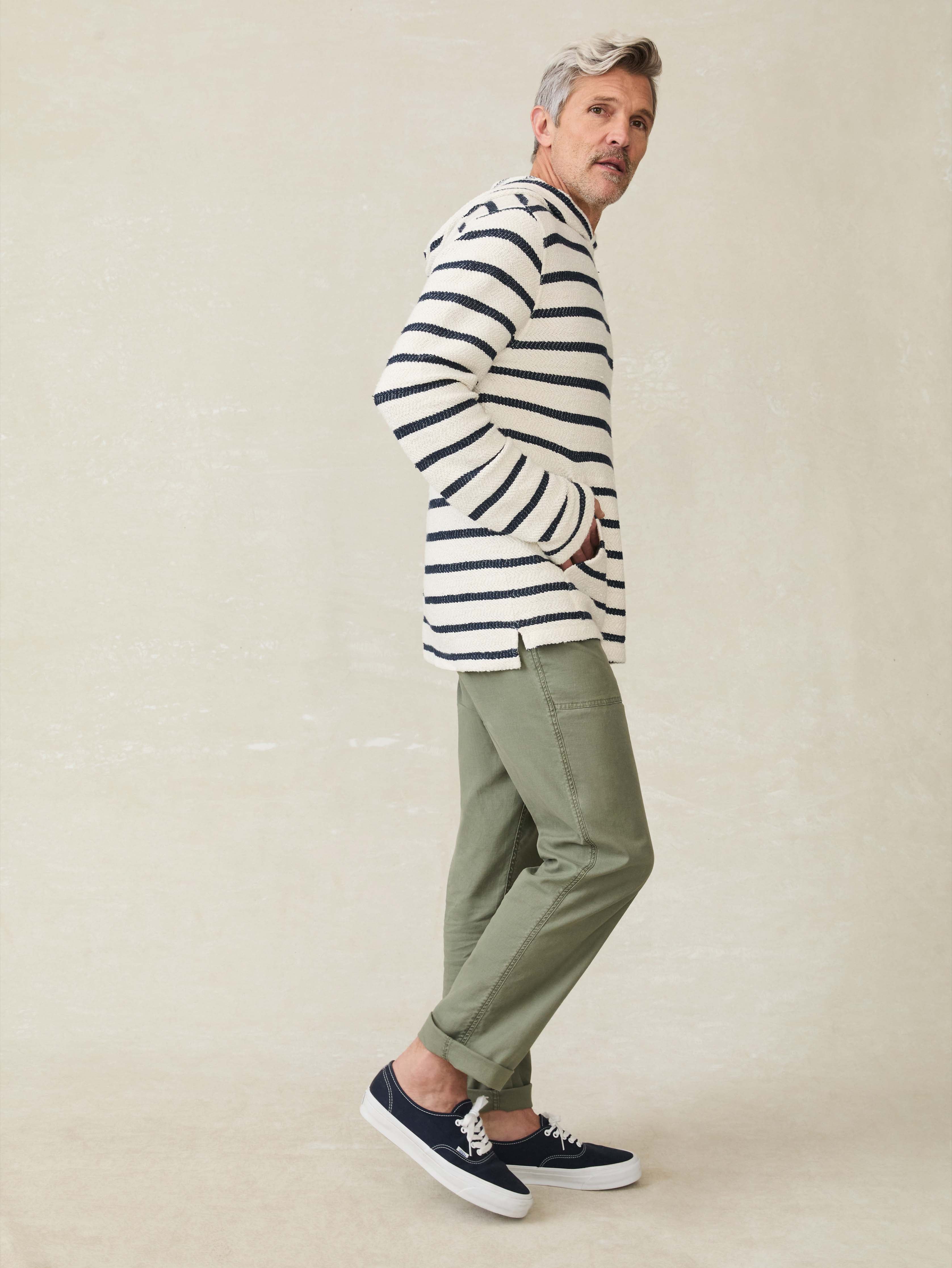 Whitewater Hoodie - Boothbay Stripe | Faherty Brand