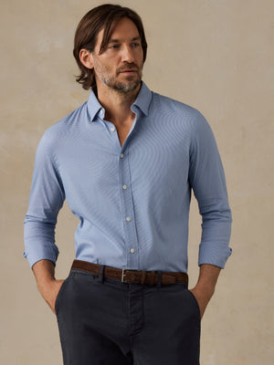 The Movement™ Shirt - Azure Pincheck