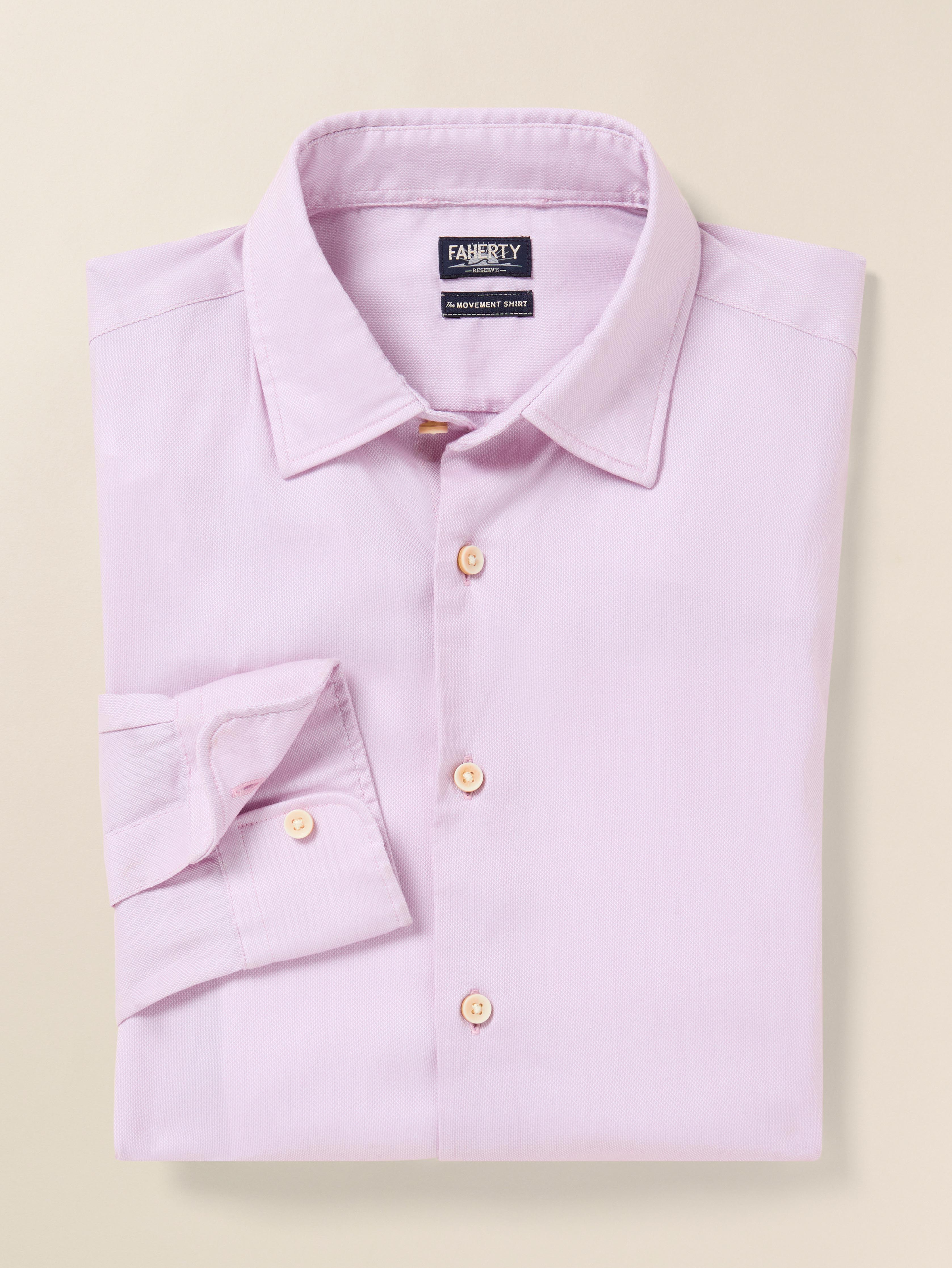 Movement™ Monterey Shirt - Mauve Cliffs | Faherty Brand