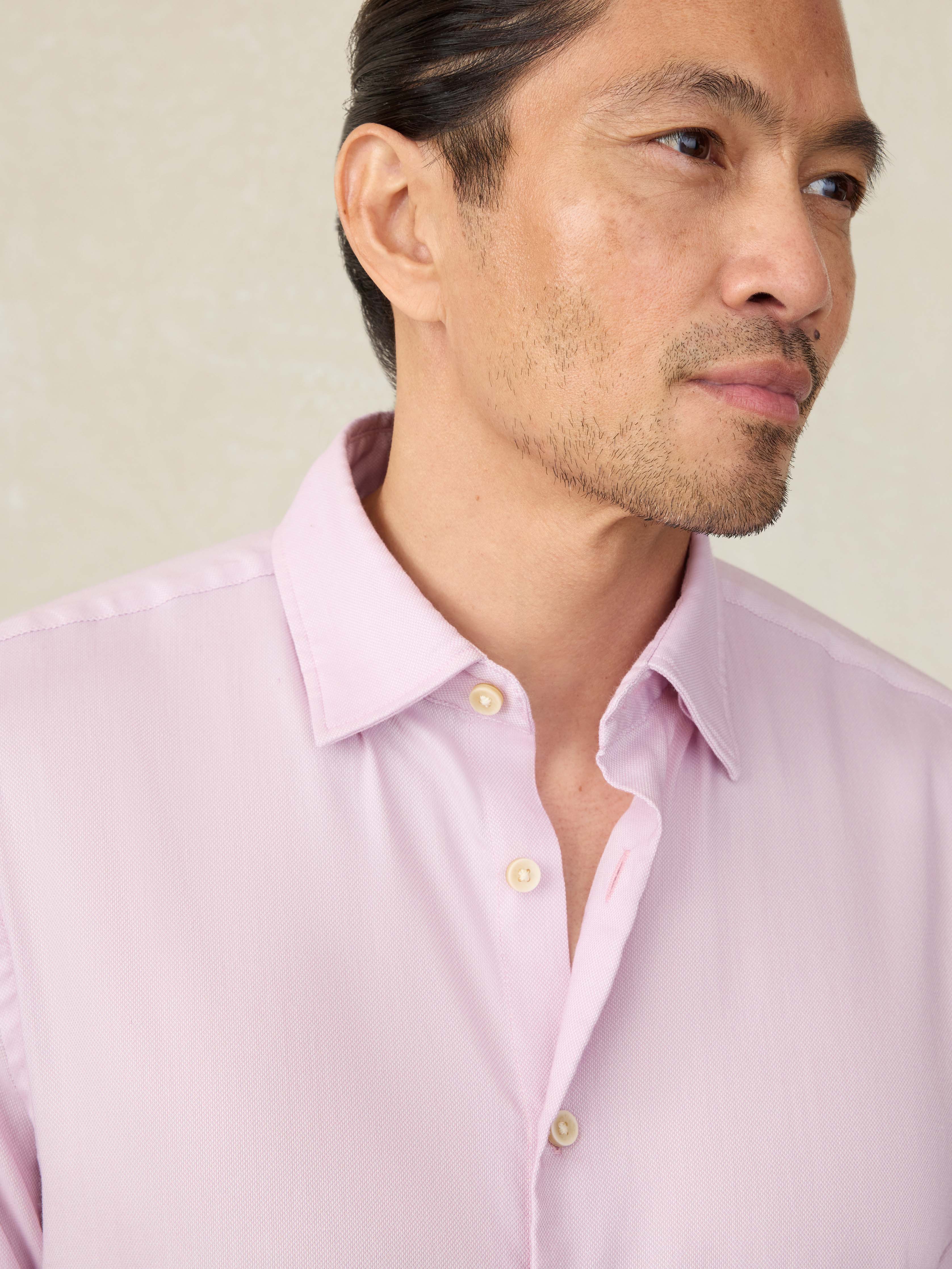 Movement™ Monterey Shirt - Mauve Cliffs | Faherty Brand