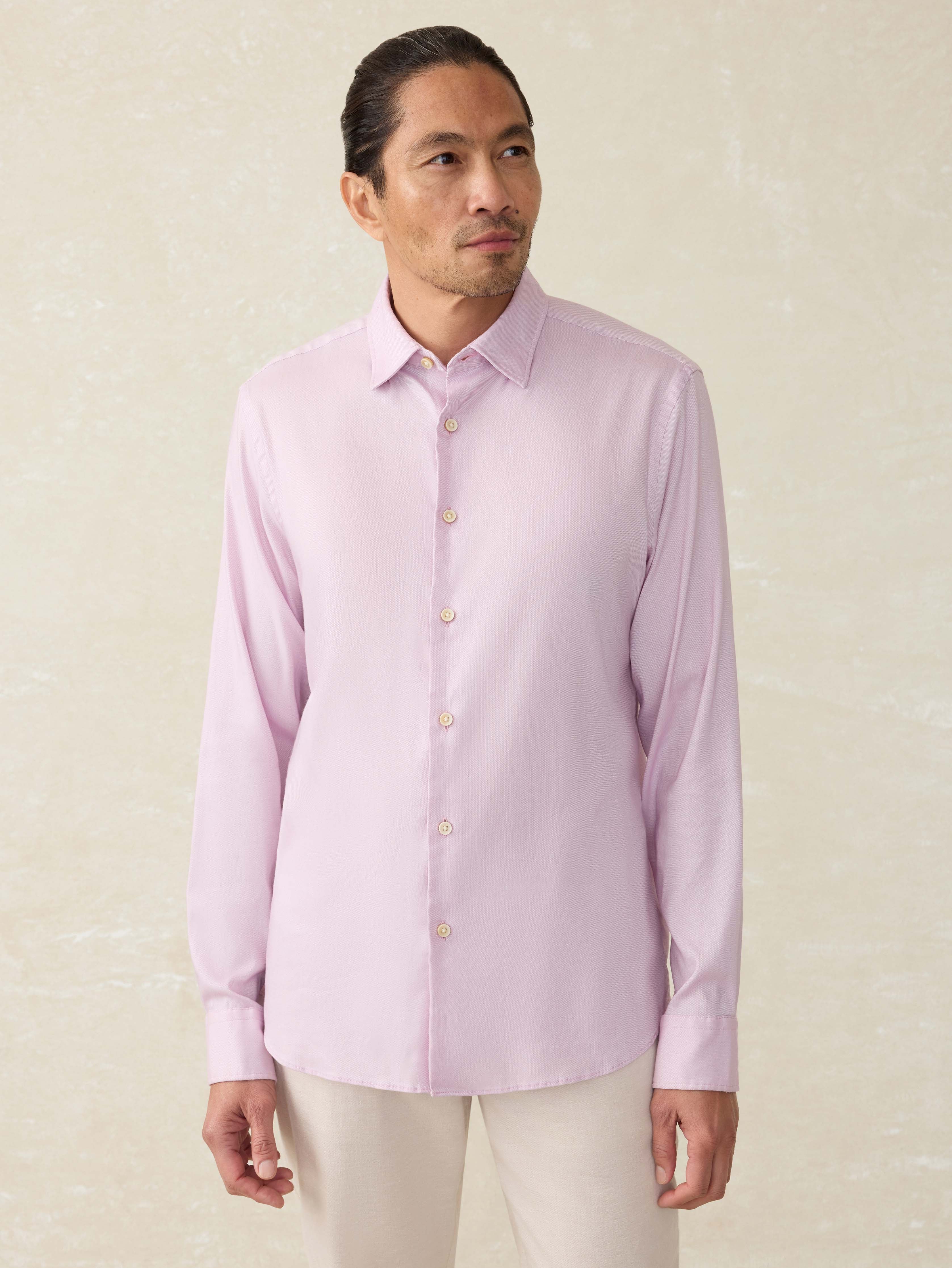 Movement™ Monterey Shirt - Mauve Cliffs | Faherty Brand