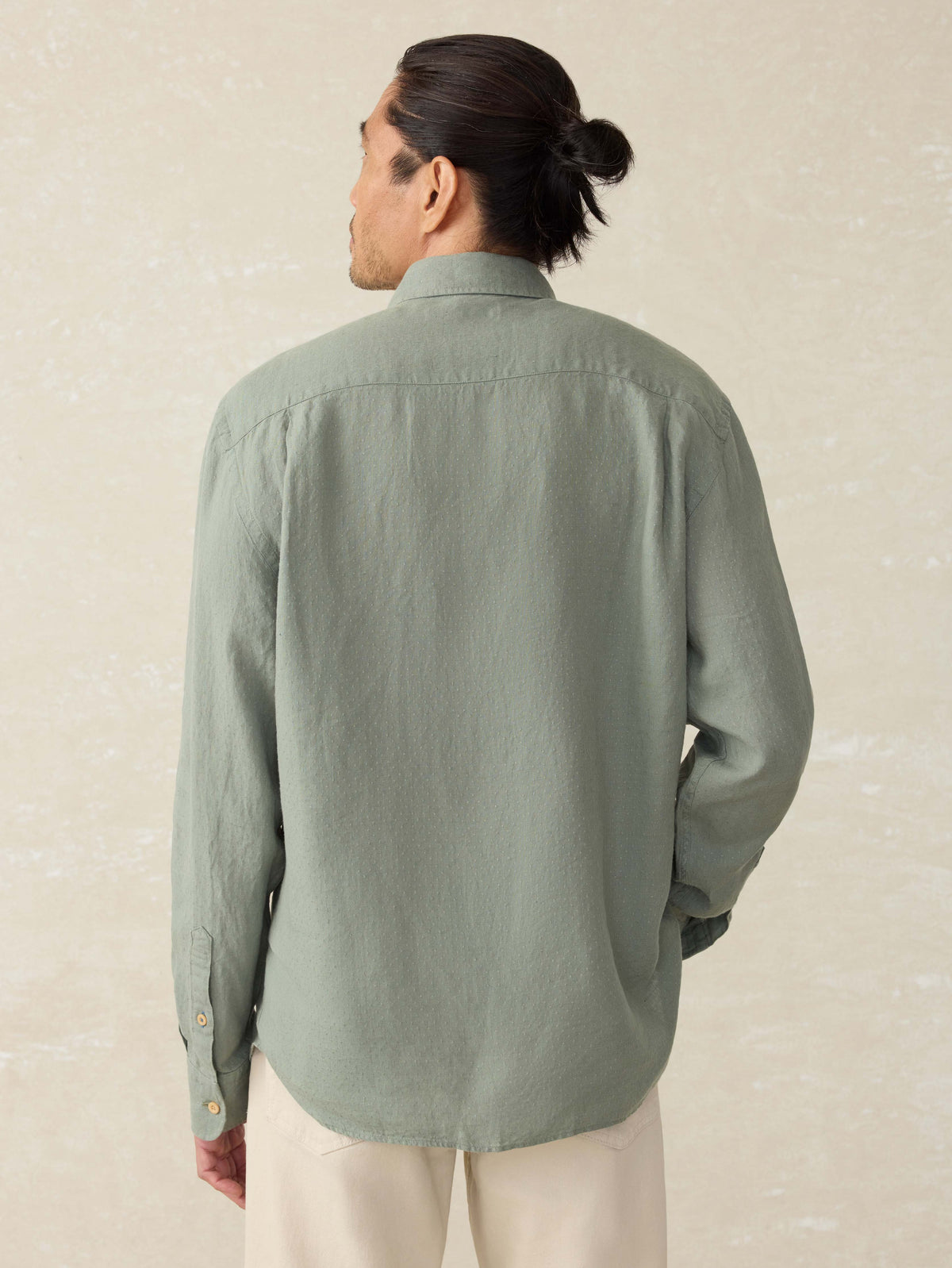  | Laguna Linen Shirt - Fairfield Dobby | Faherty Brand, image 3 of 5
