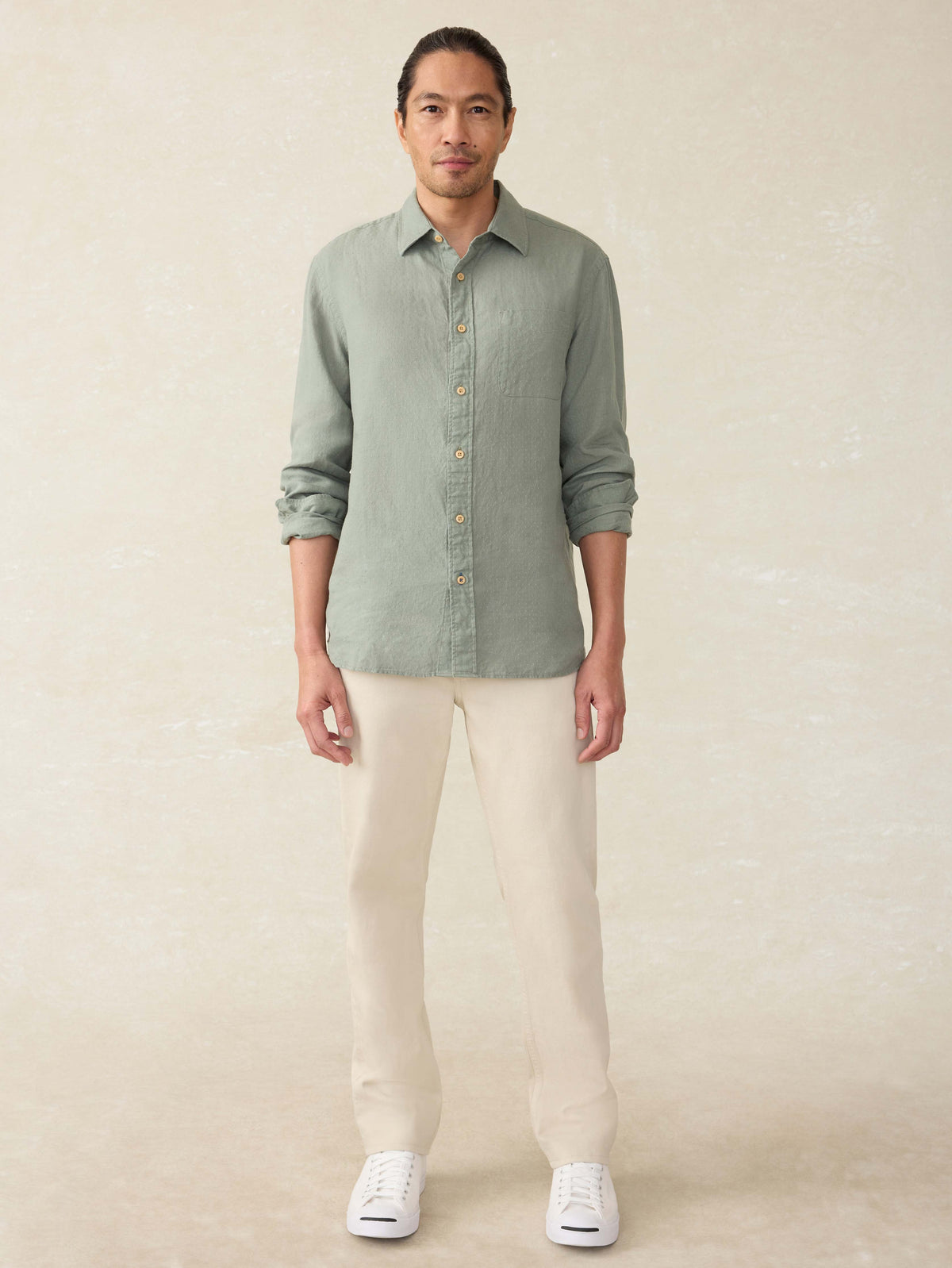  | Laguna Linen Shirt - Fairfield Dobby | Faherty Brand, image 5 of 5