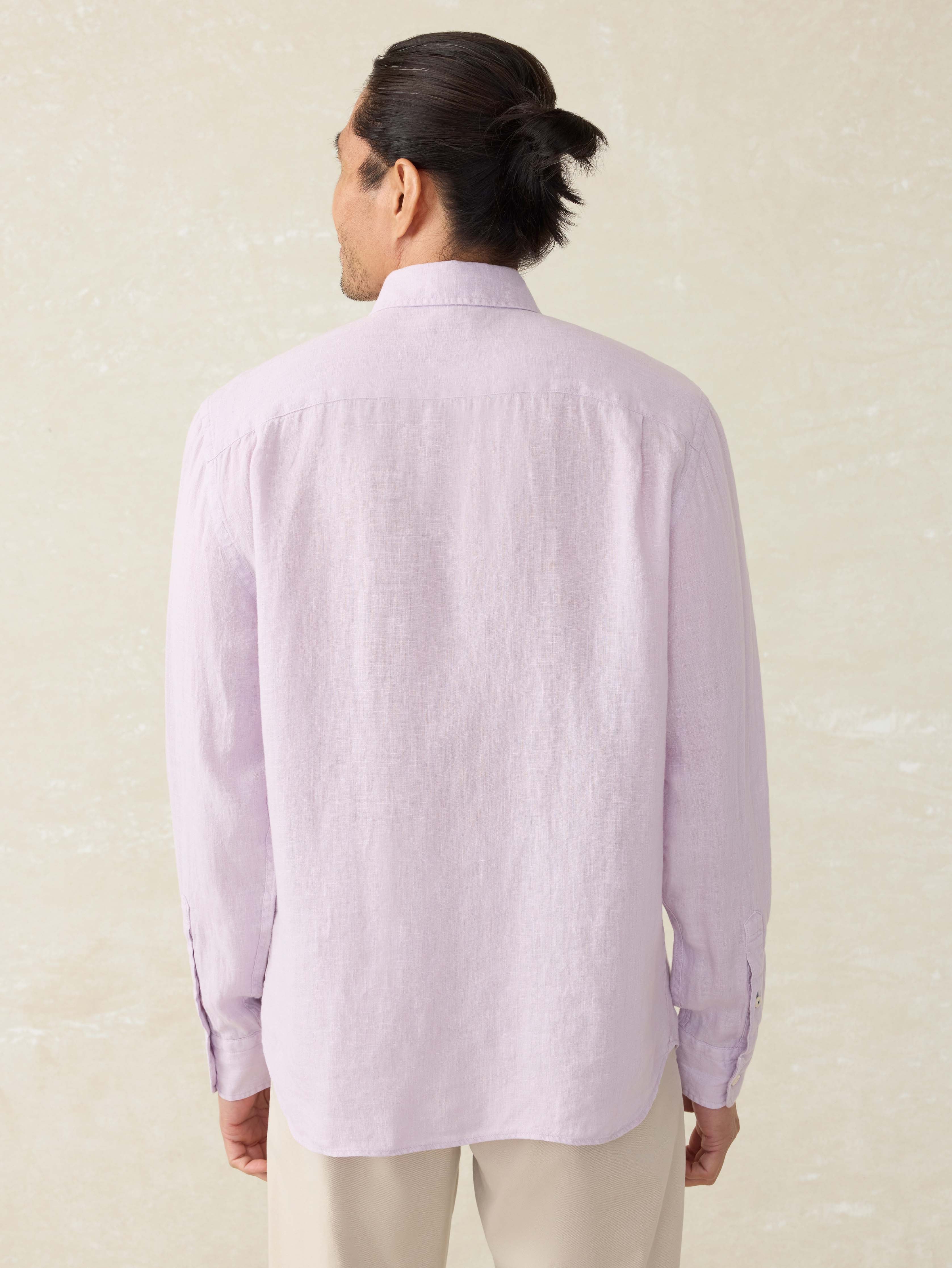 Laguna Linen Shirt - Wisteria | Faherty Brand