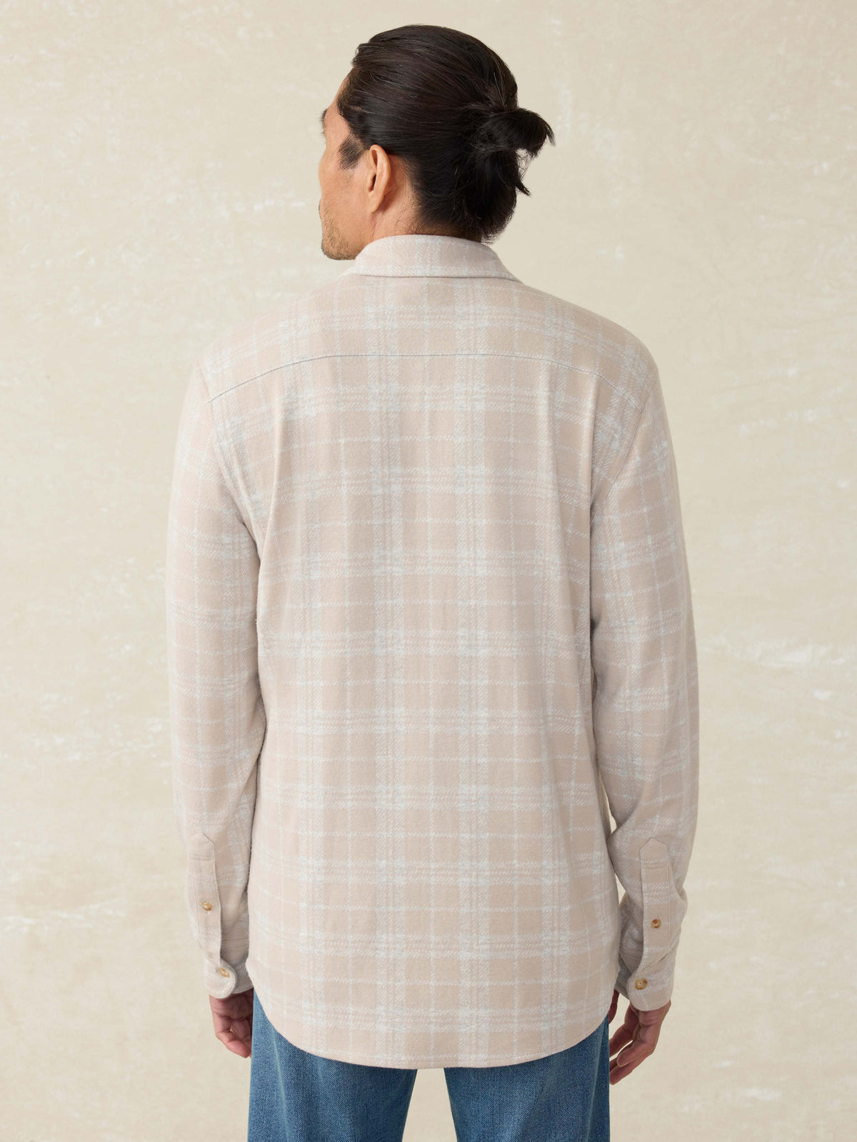  | Legend Sweater Shirt - Desert Plains Plaid | Faherty Brand, image 4 of 5