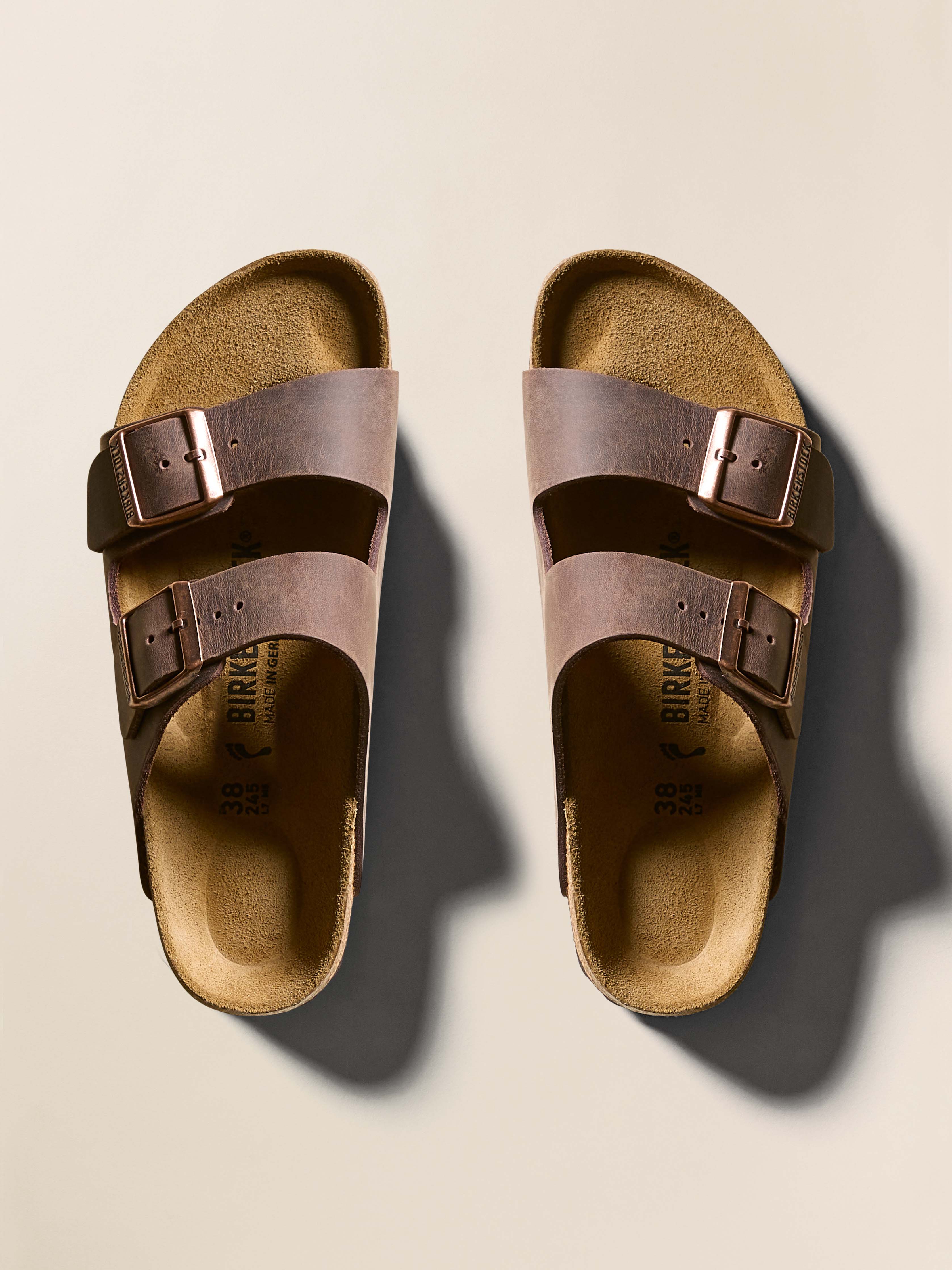 Birkenstock Oiled Leather Arizona - Habana | Faherty Brand