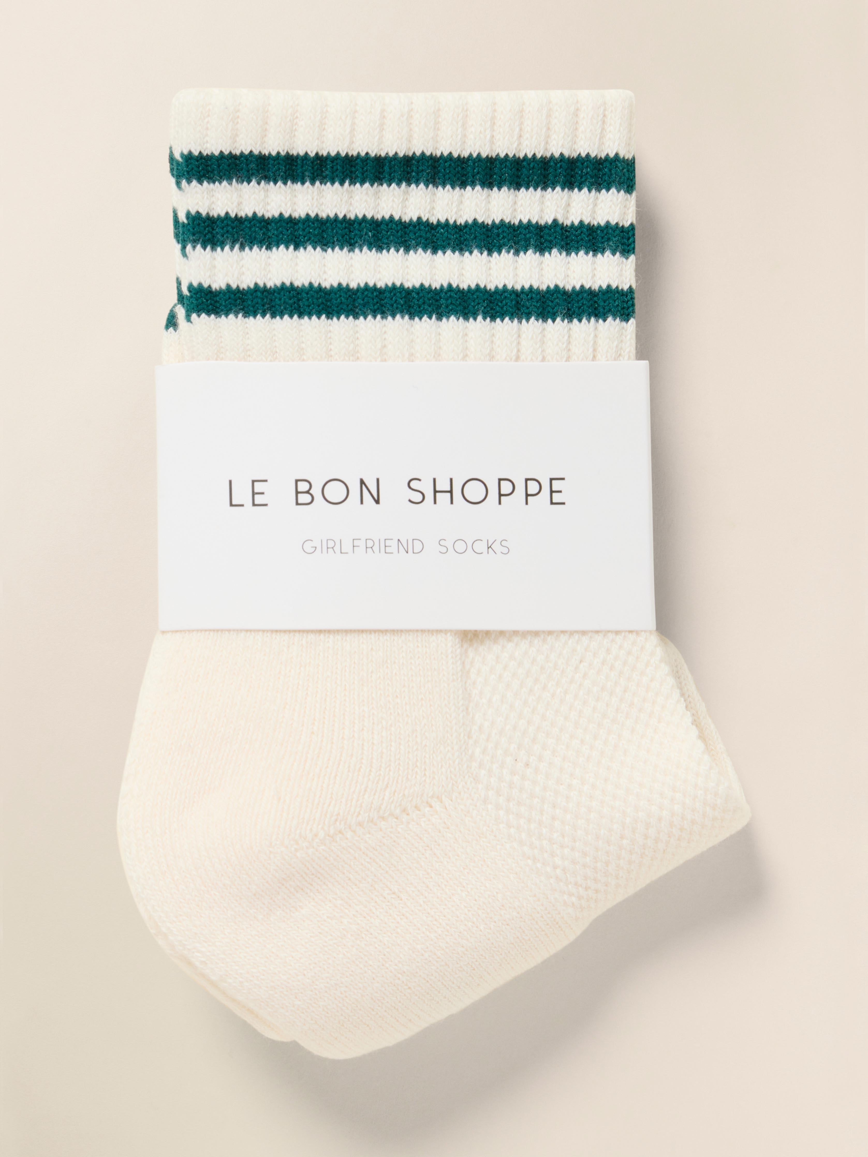 Le Bon Shoppe Girlfriend Socks - Egret