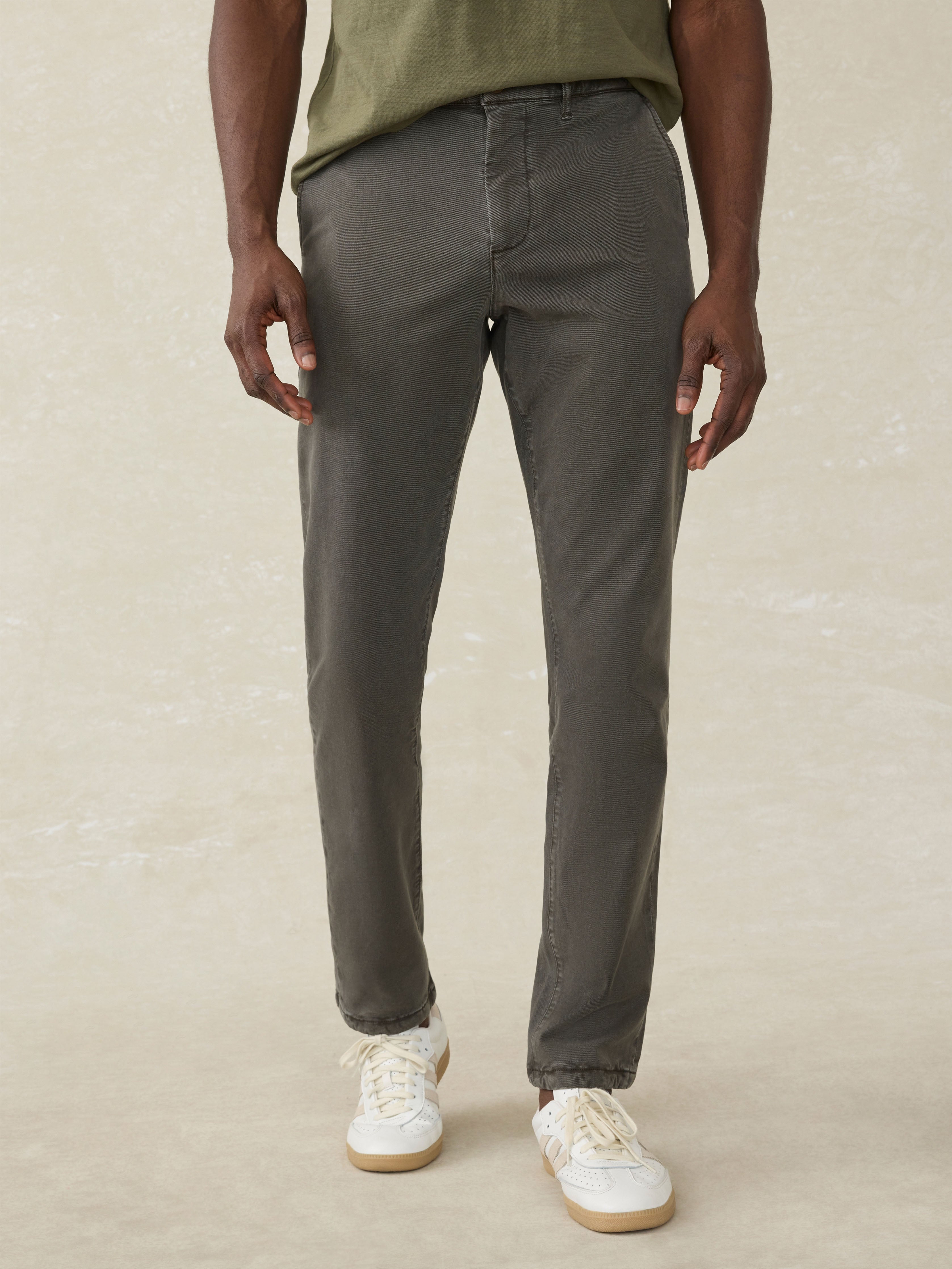 Coastline Chino - Faded Black | Faherty Brand